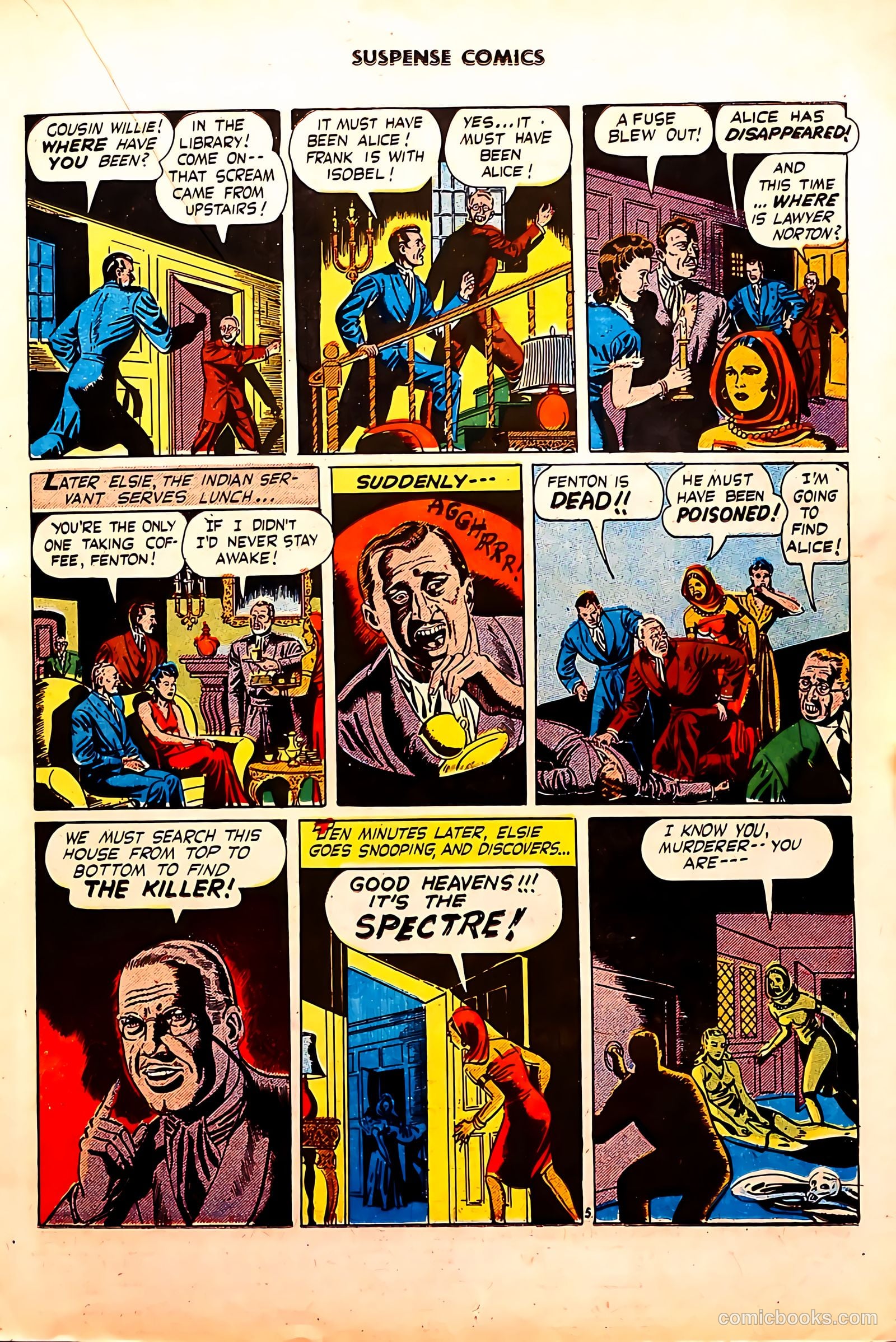Suspense Comics #5 (1944) — page 21 of 52