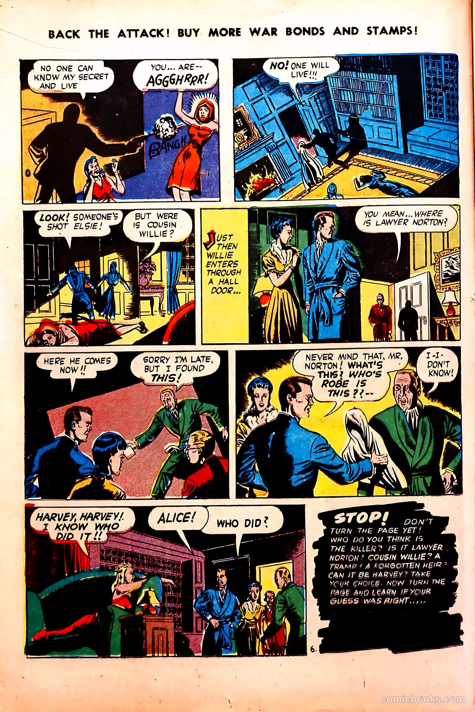Suspense Comics #5 (1944) — page 22 of 52