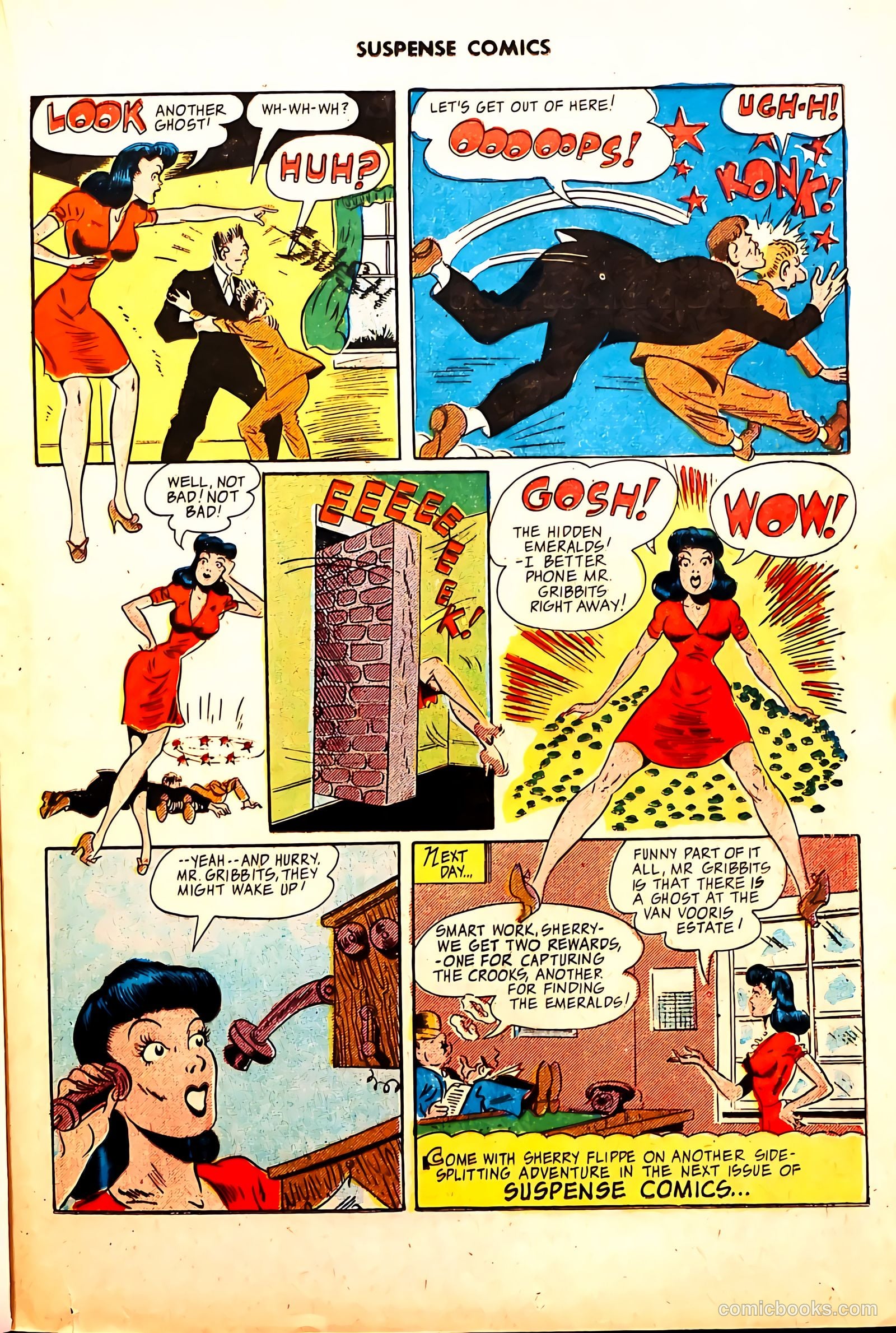 Suspense Comics #5 (1944) — page 31 of 52