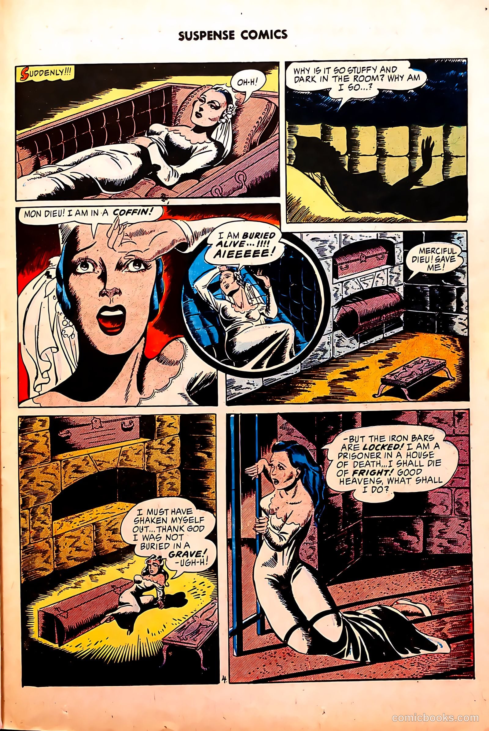 Suspense Comics #5 (1944) — page 35 of 52