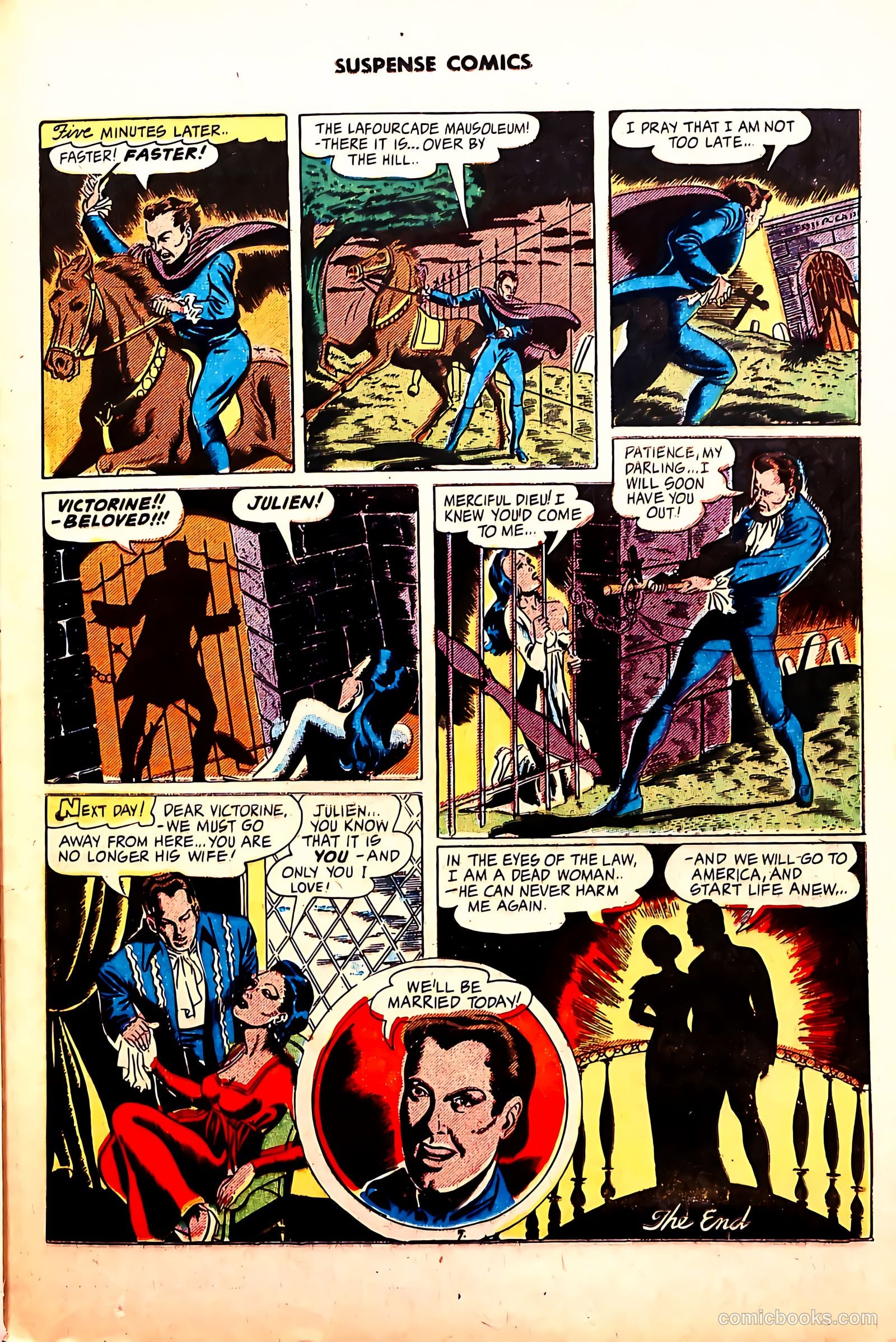 Suspense Comics #5 (1944) — page 37 of 52