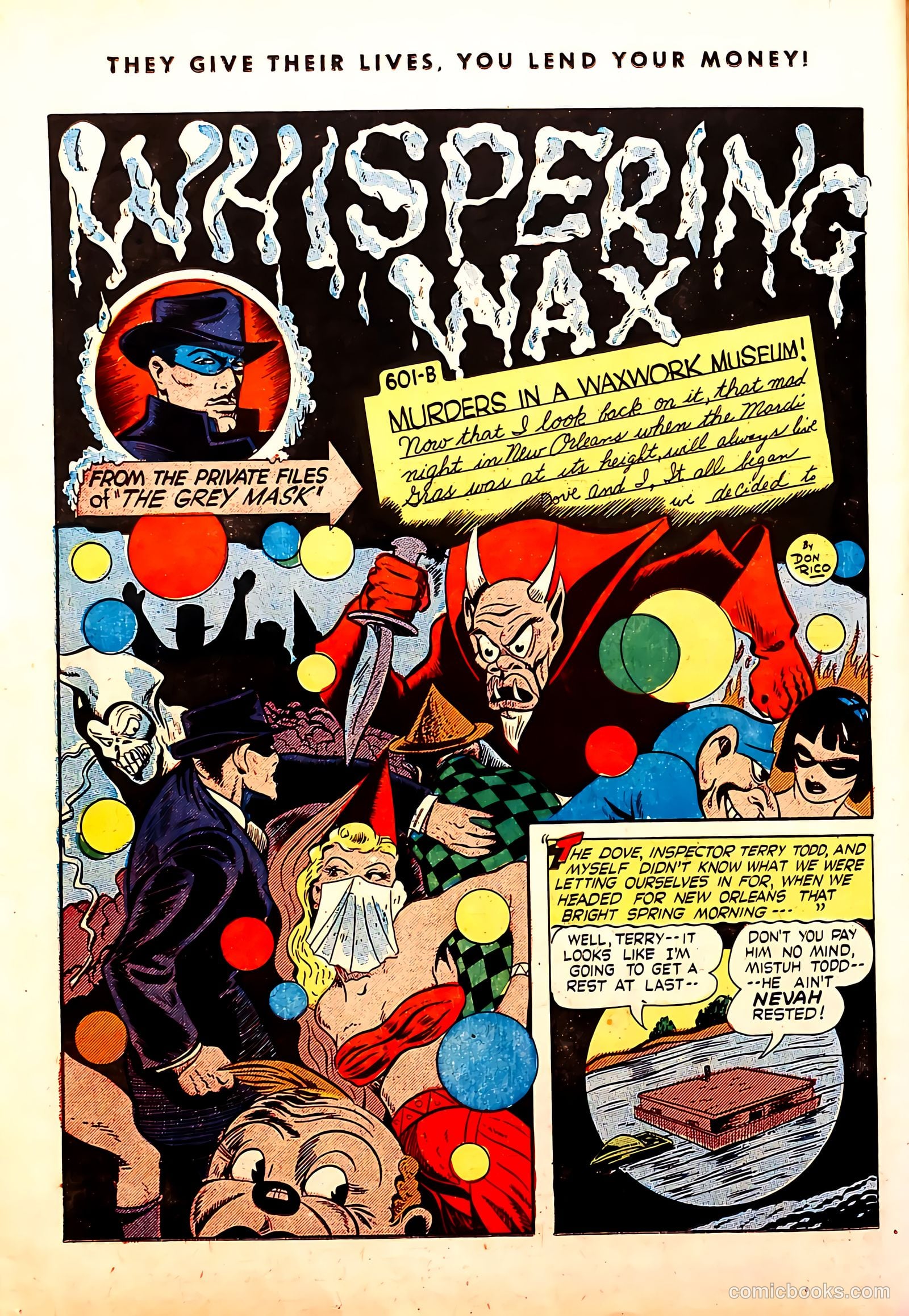 Suspense Comics #5 (1944) — page 38 of 52