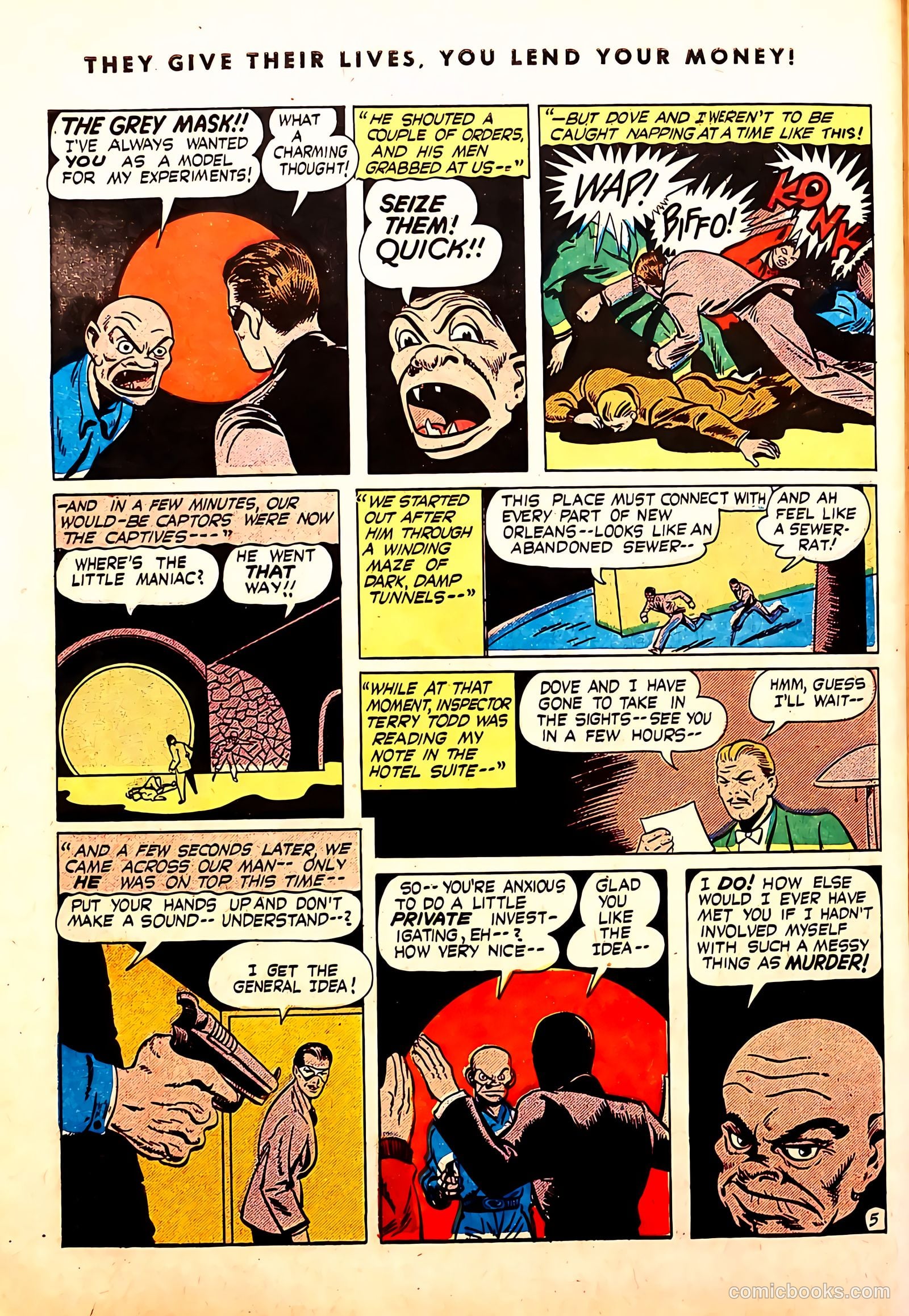 Suspense Comics #5 (1944) — page 42 of 52