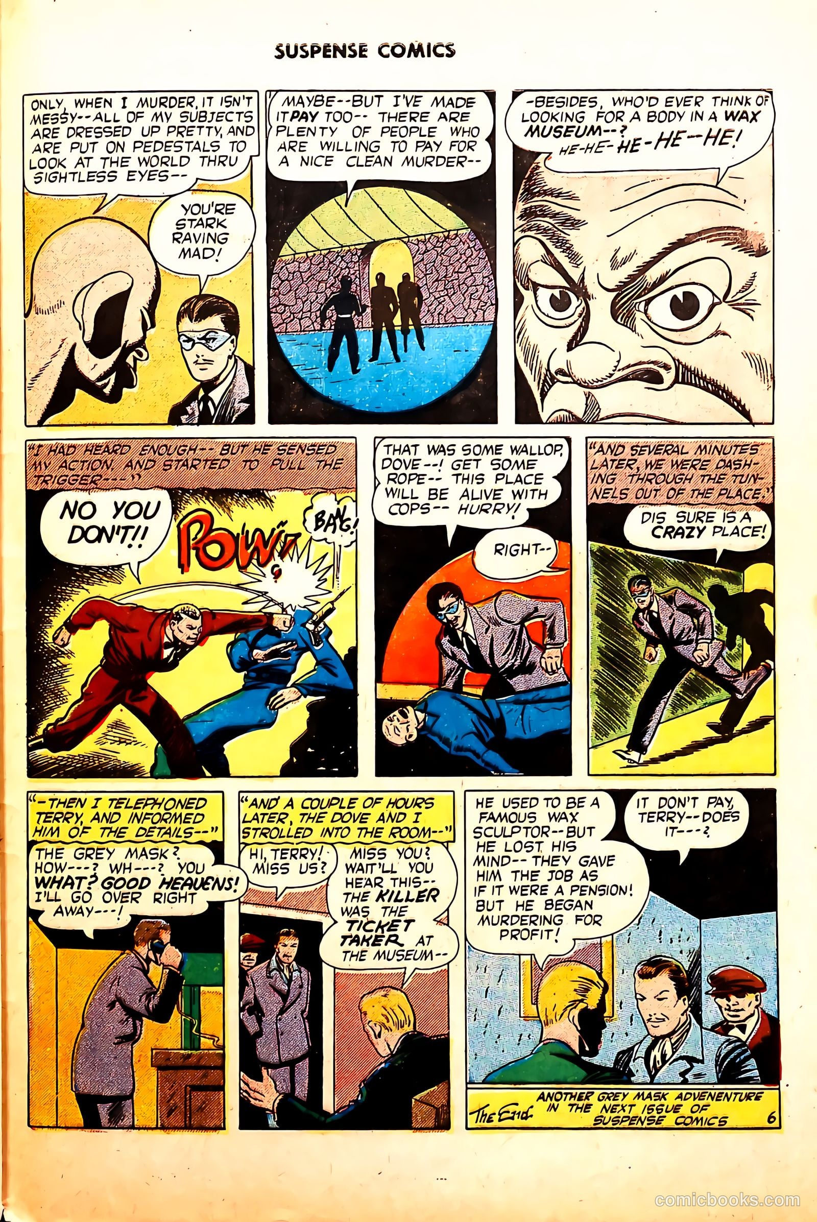 Suspense Comics #5 (1944) — page 43 of 52