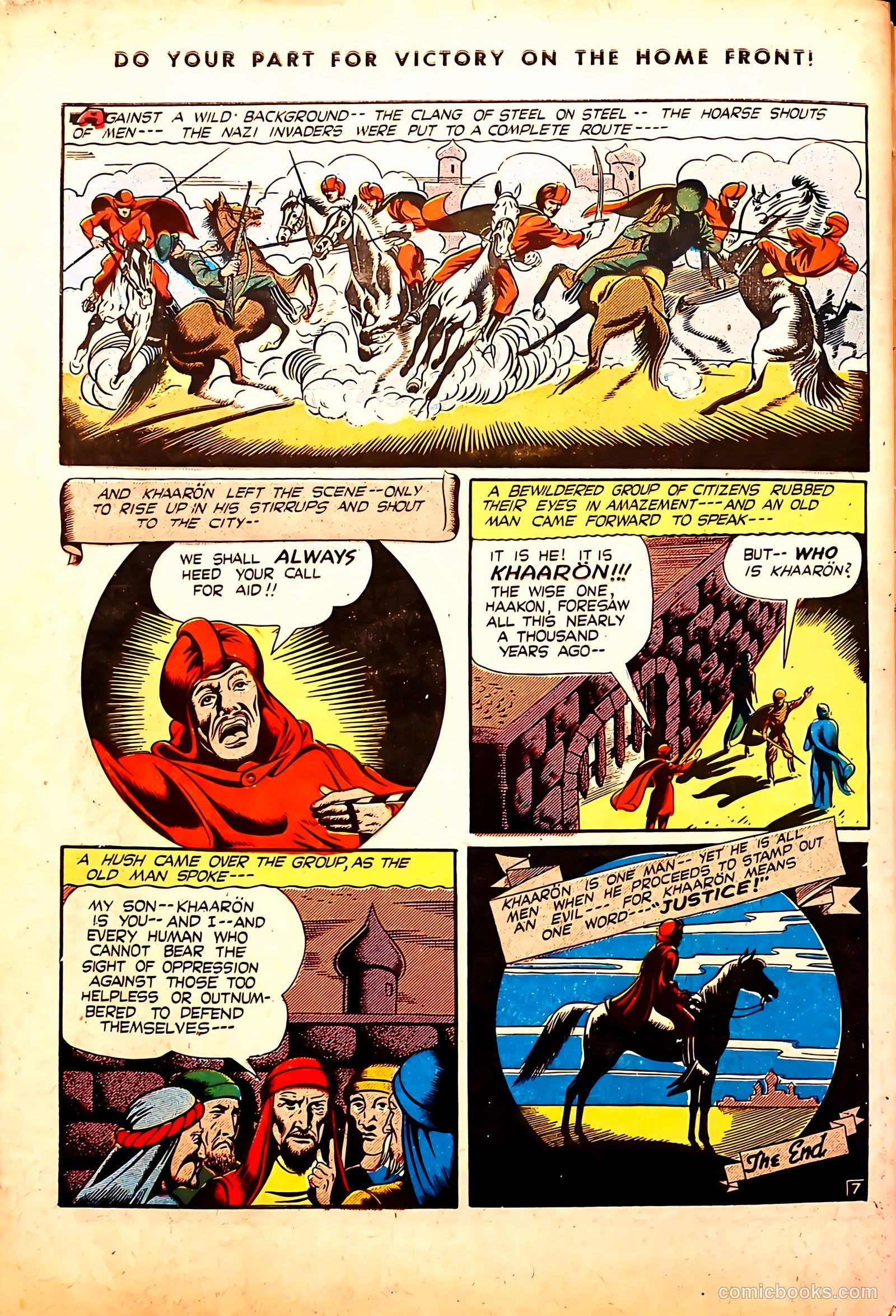 Suspense Comics #5 (1944) — page 50 of 52