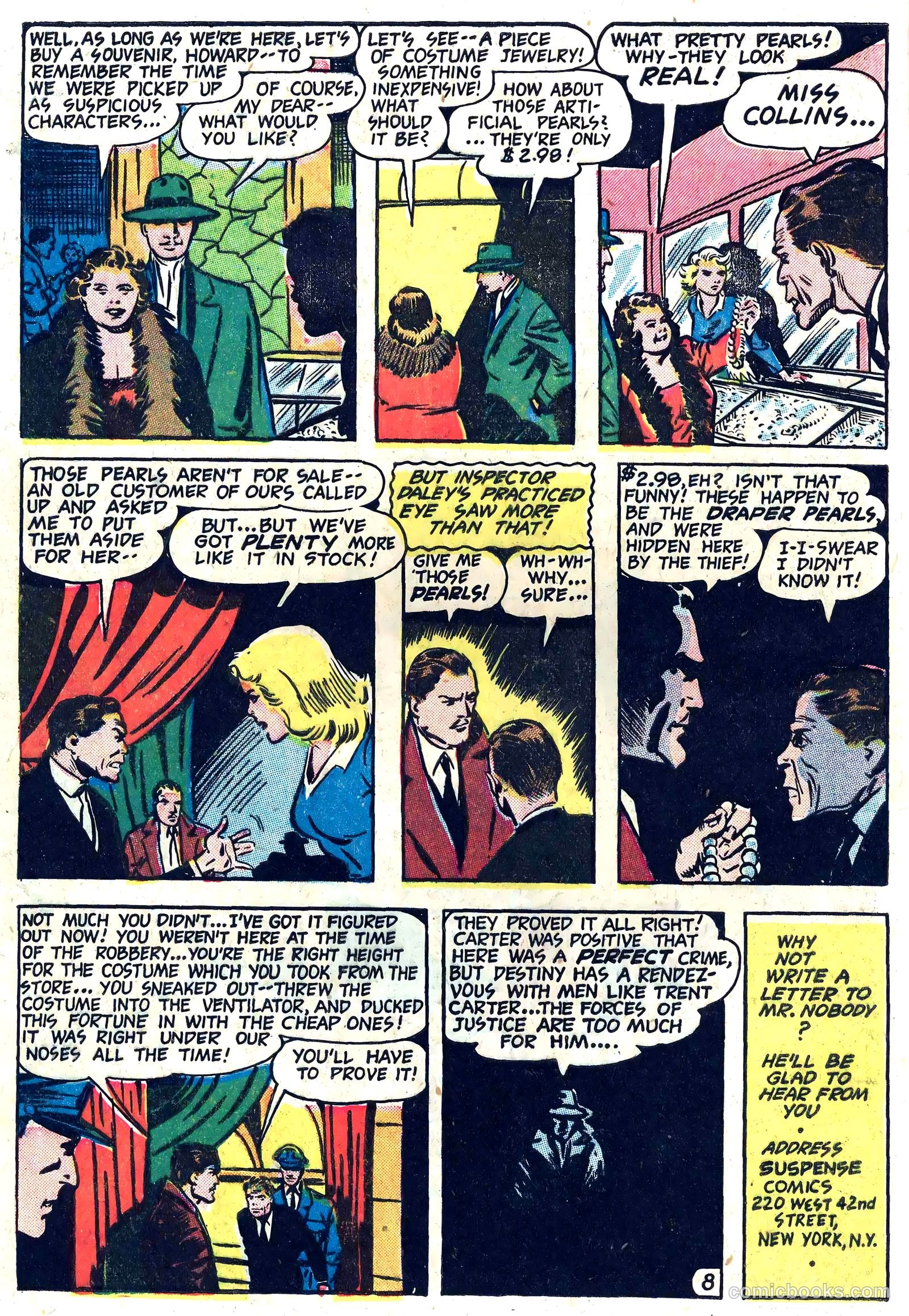 Suspense Comics #6 (1944) — page 10 of 54