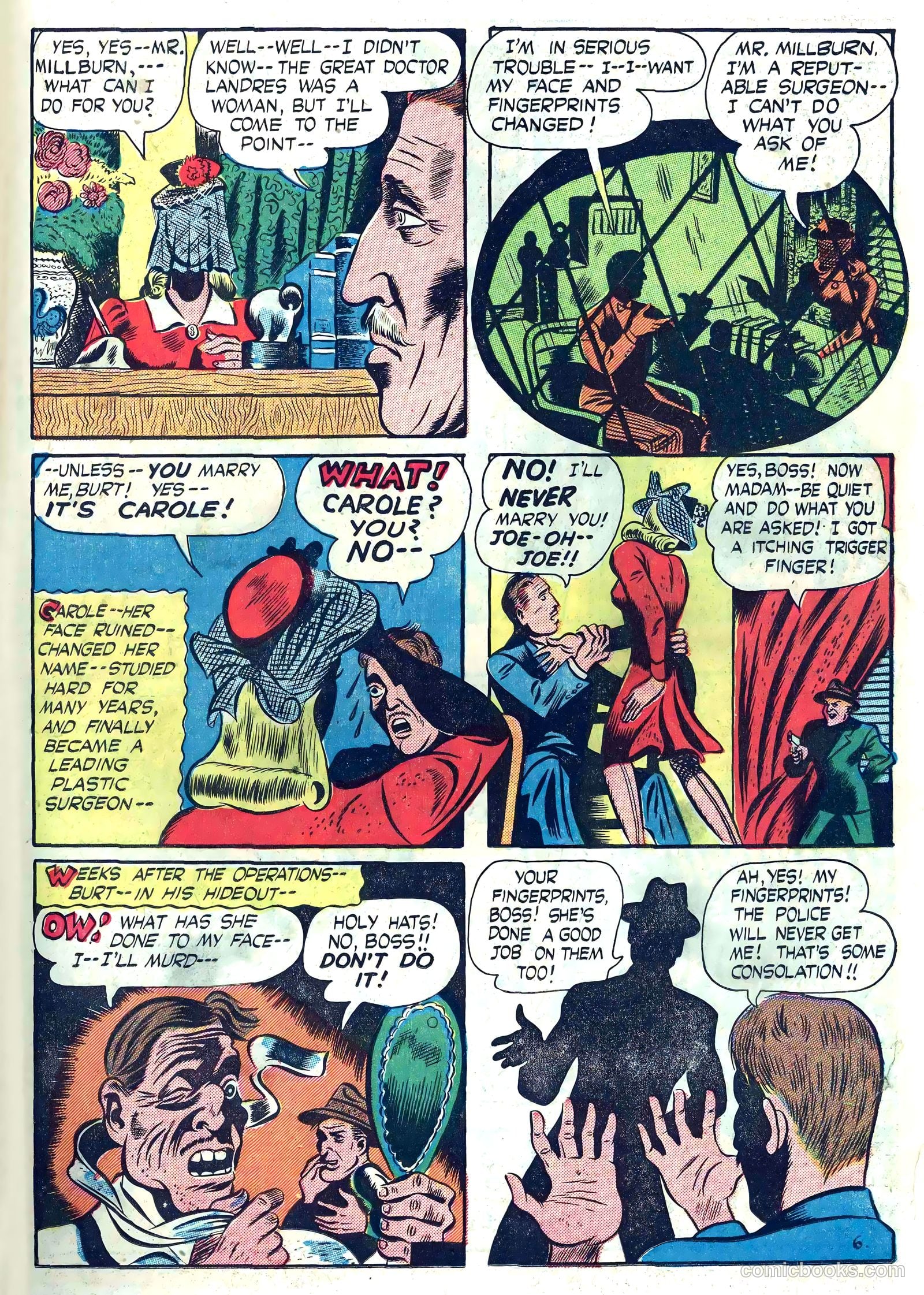 Suspense Comics #6 (1944) — page 21 of 54