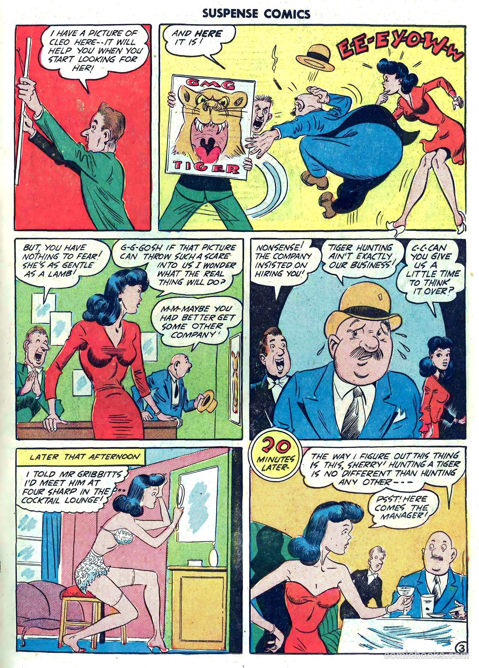 Suspense Comics #6 (1944) — page 27 of 54