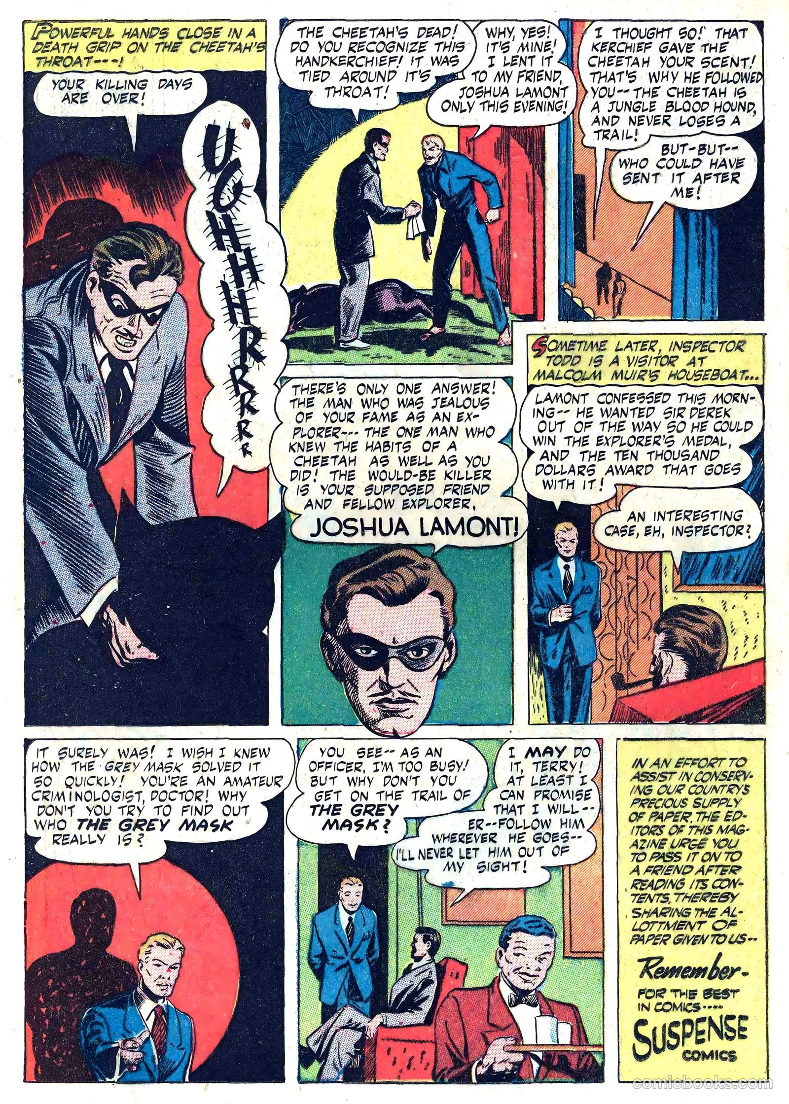 Suspense Comics #6 (1944) — page 36 of 54