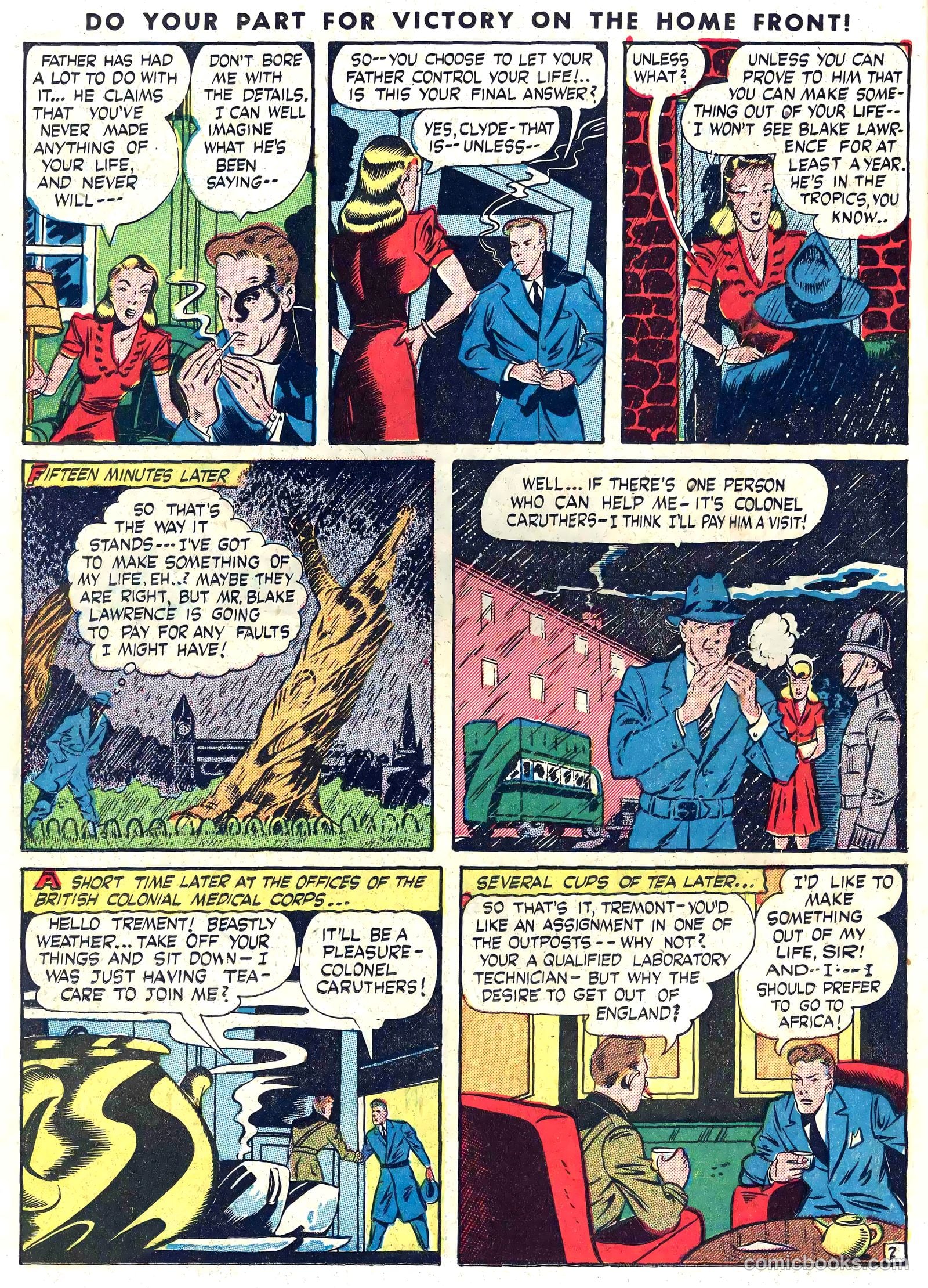 Suspense Comics #6 (1944) — page 38 of 54