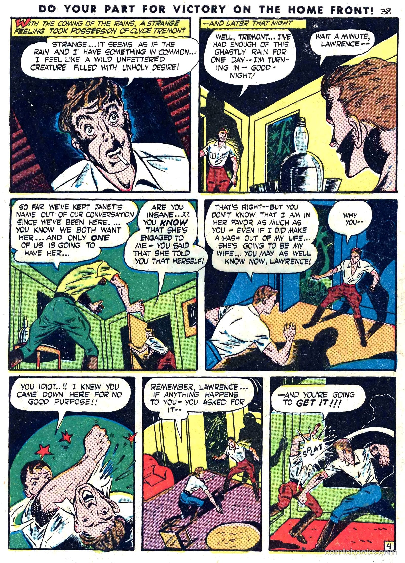 Suspense Comics #6 (1944) — page 40 of 54
