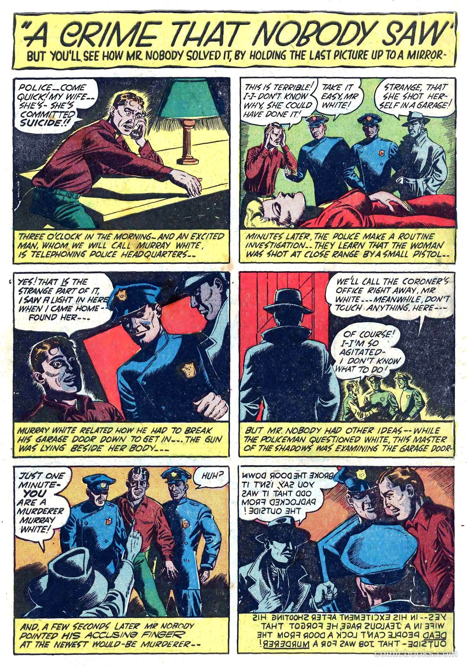 Suspense Comics #6 (1944) — page 50 of 54