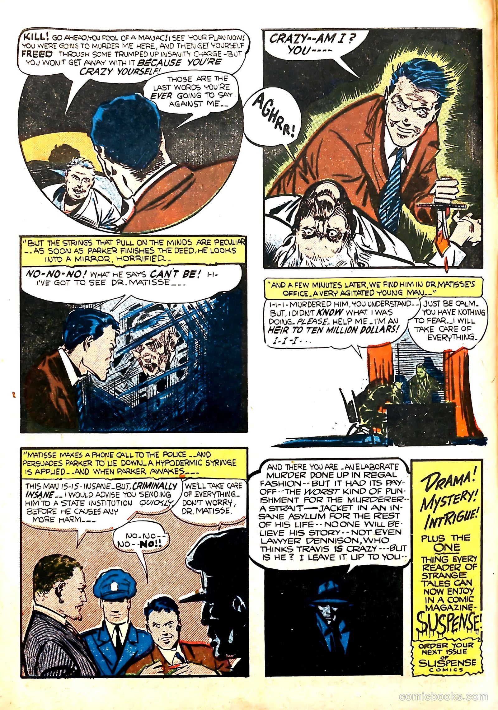 Suspense Comics #7 (1944) — page 10 of 52