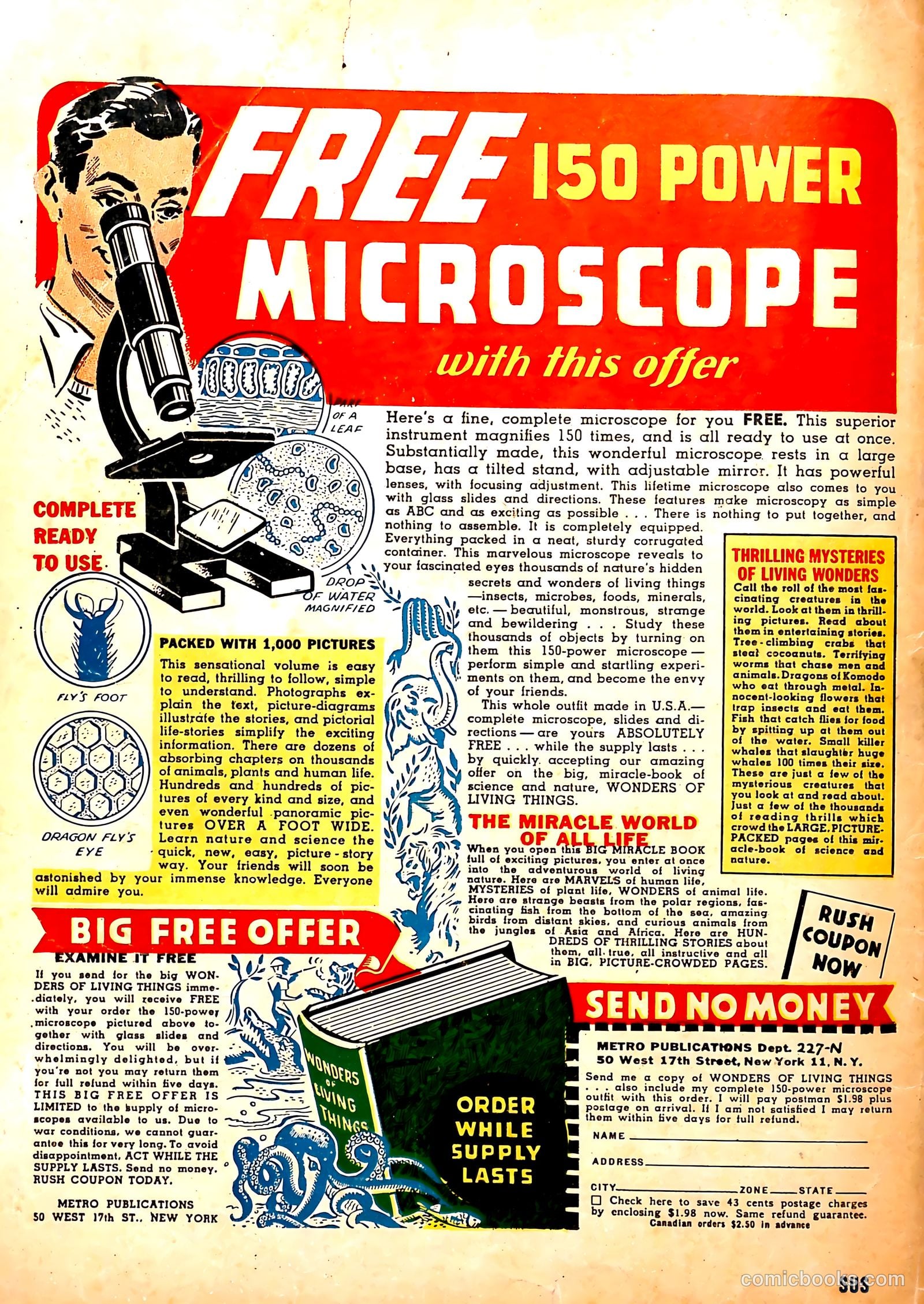 Suspense Comics #7 (1944) — page 52 of 52
