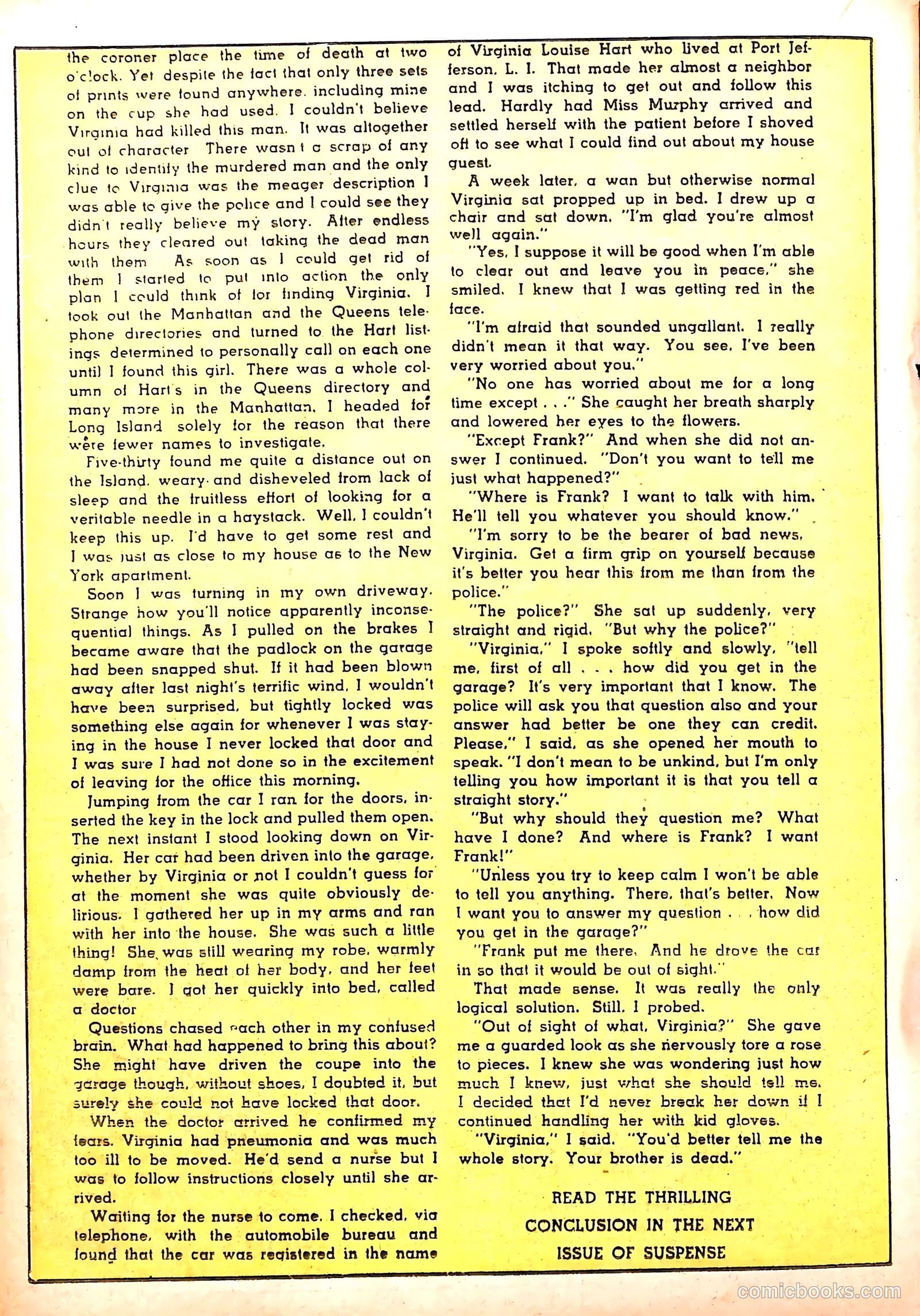 Suspense Comics #8 (1945) — page 31 of 53