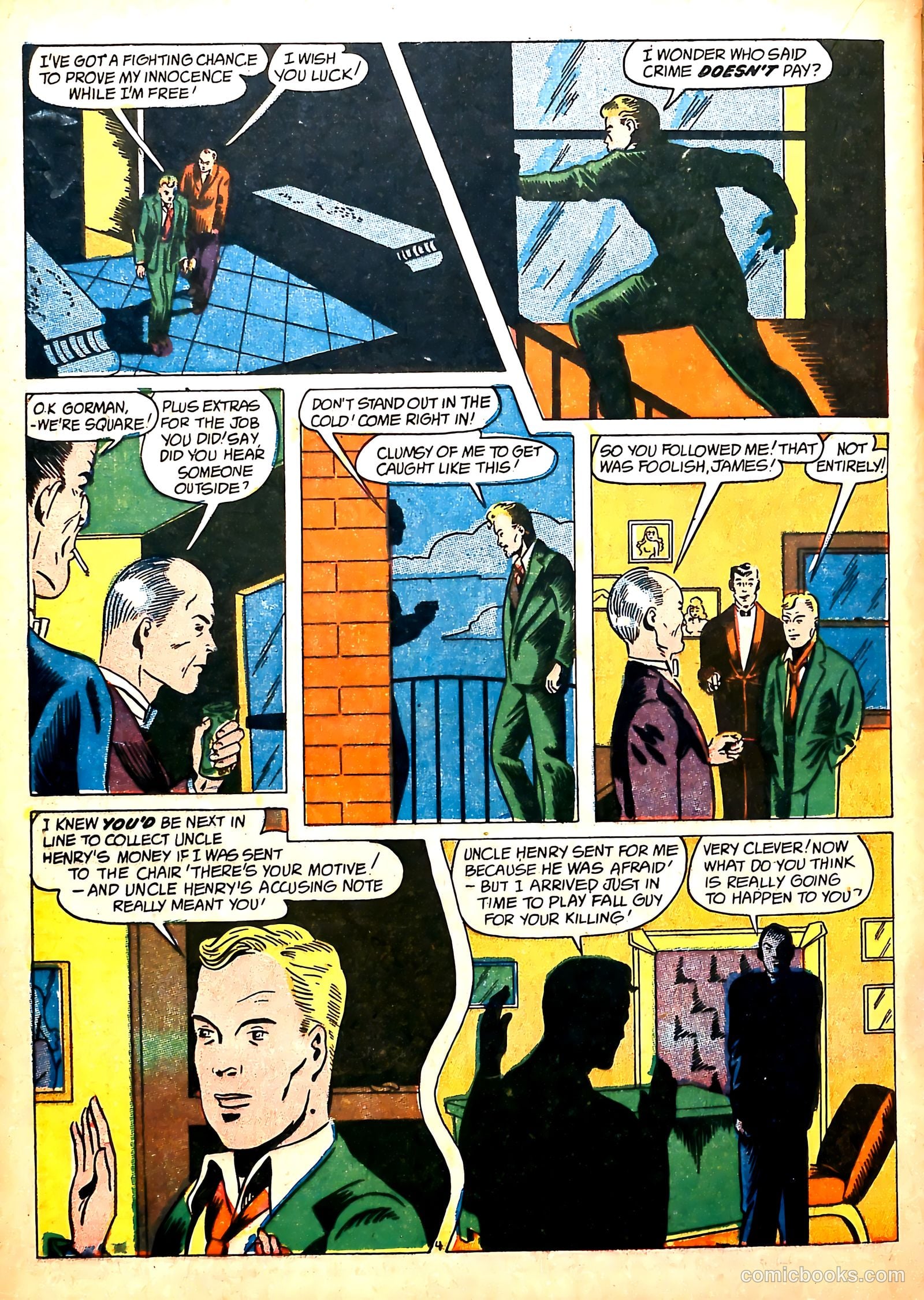 Suspense Comics #8 (1945) — page 35 of 53