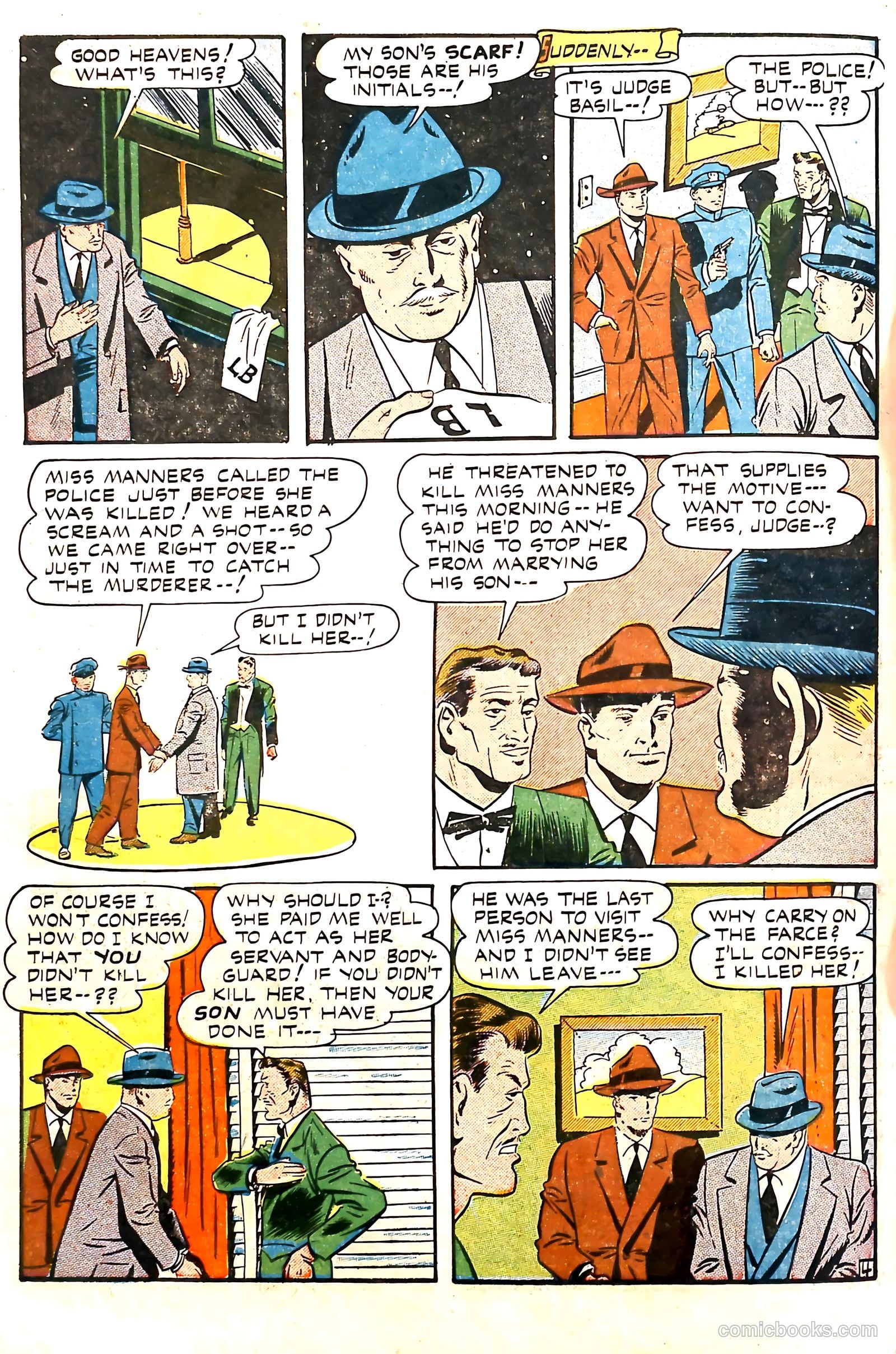 Suspense Comics #9 (1945) — page 14 of 52