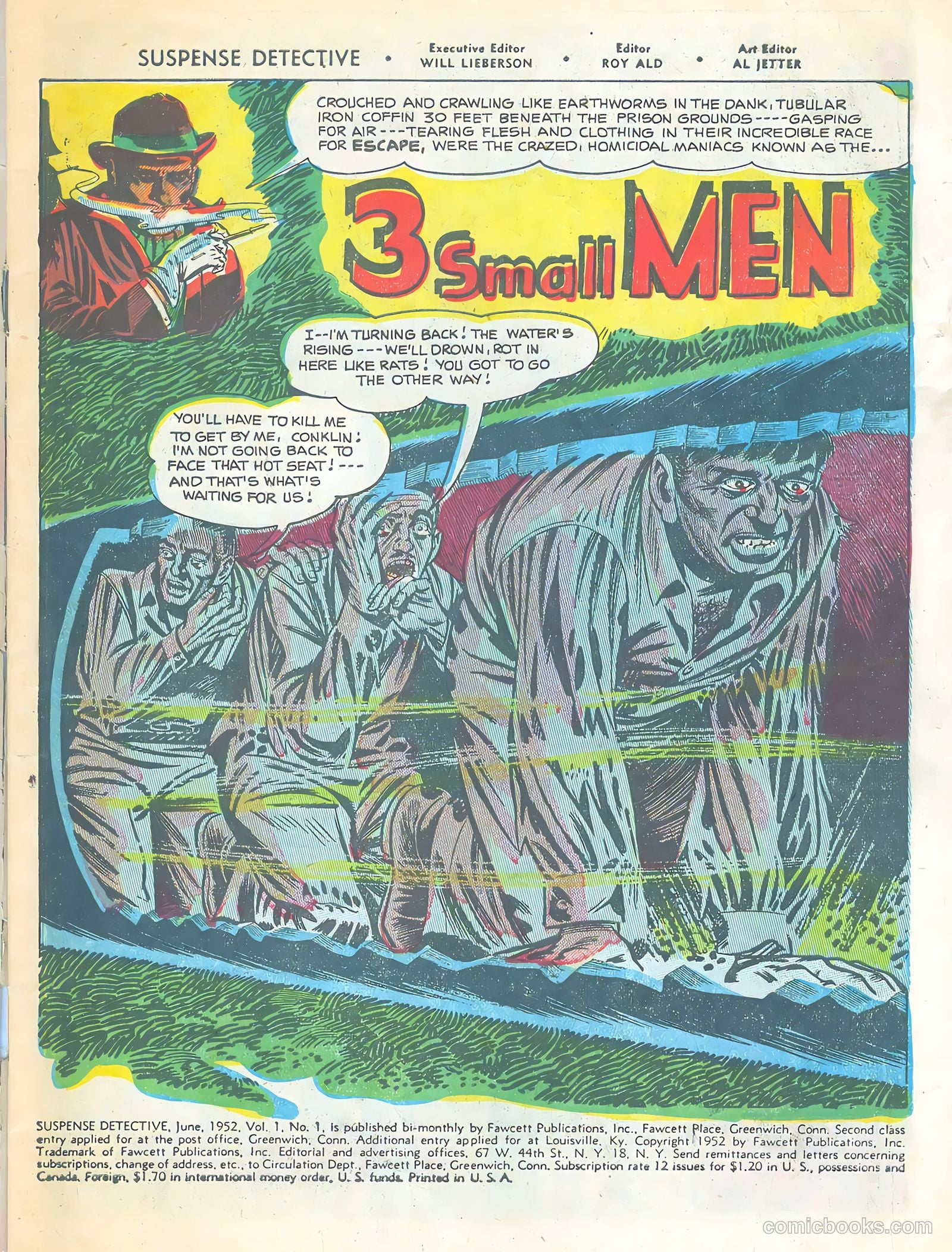 Suspense Detective #1 (1952) — page 3 of 36