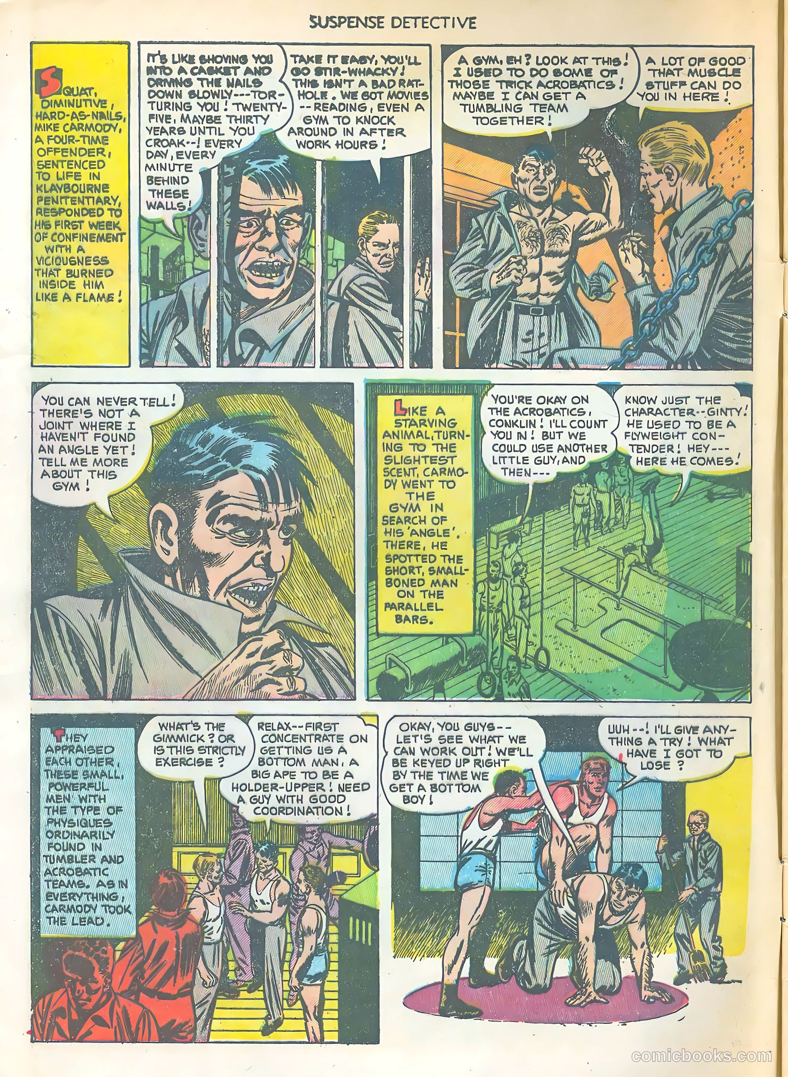 Suspense Detective #1 (1952) — page 4 of 36