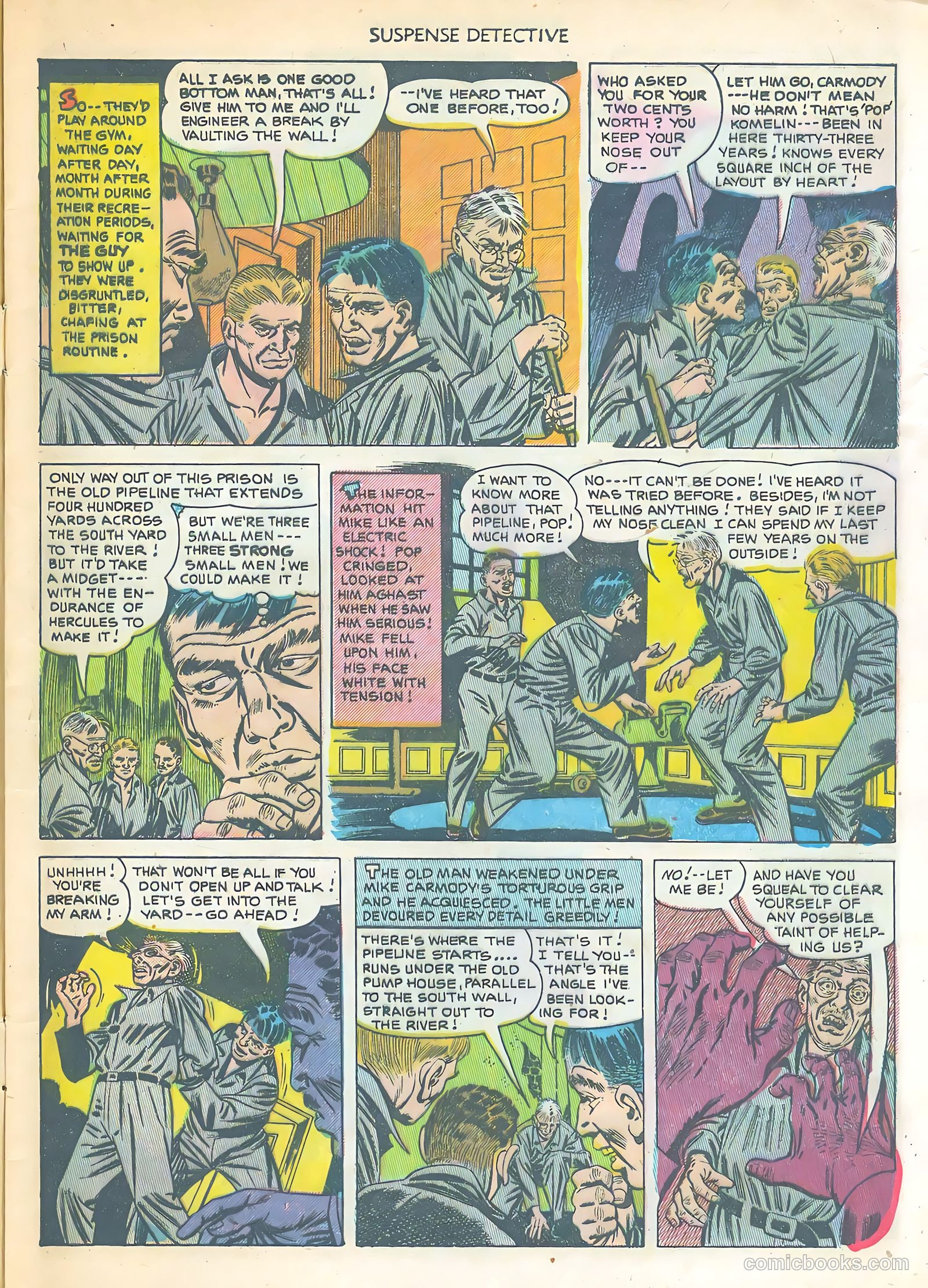 Suspense Detective #1 (1952) — page 5 of 36