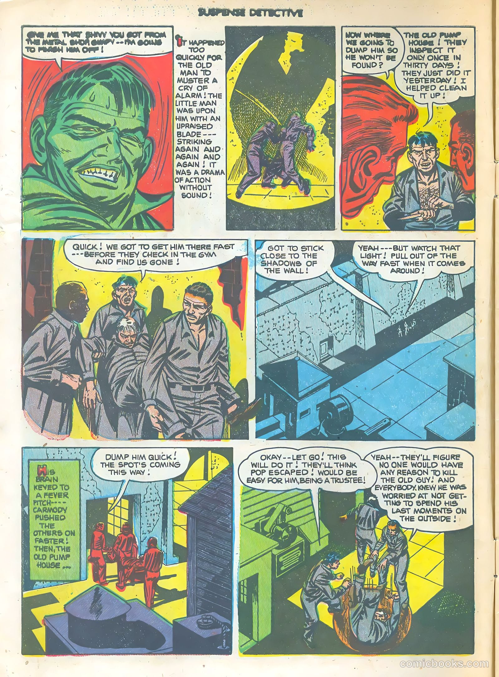 Suspense Detective #1 (1952) — page 6 of 36