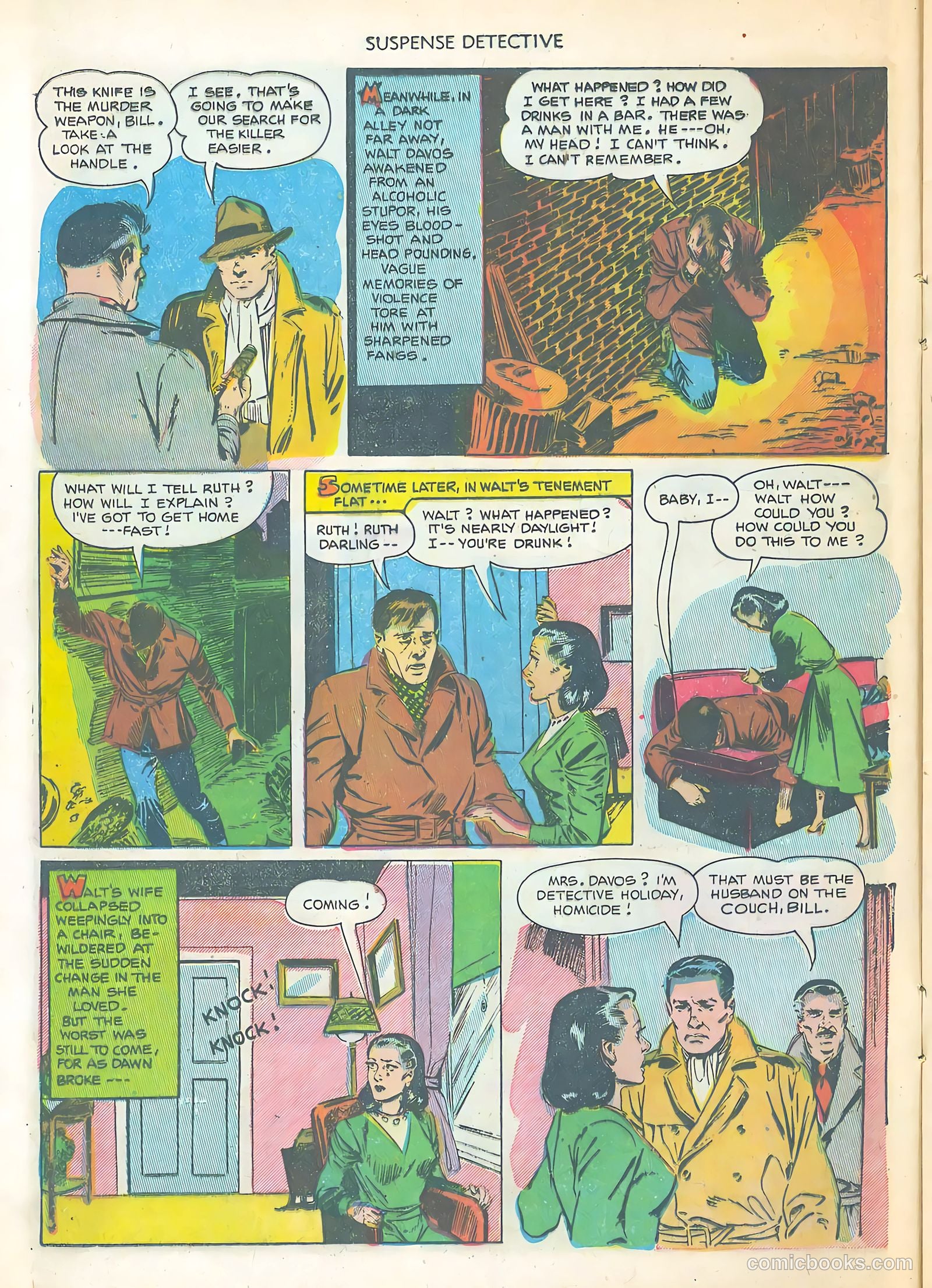 Suspense Detective #1 (1952) — page 16 of 36