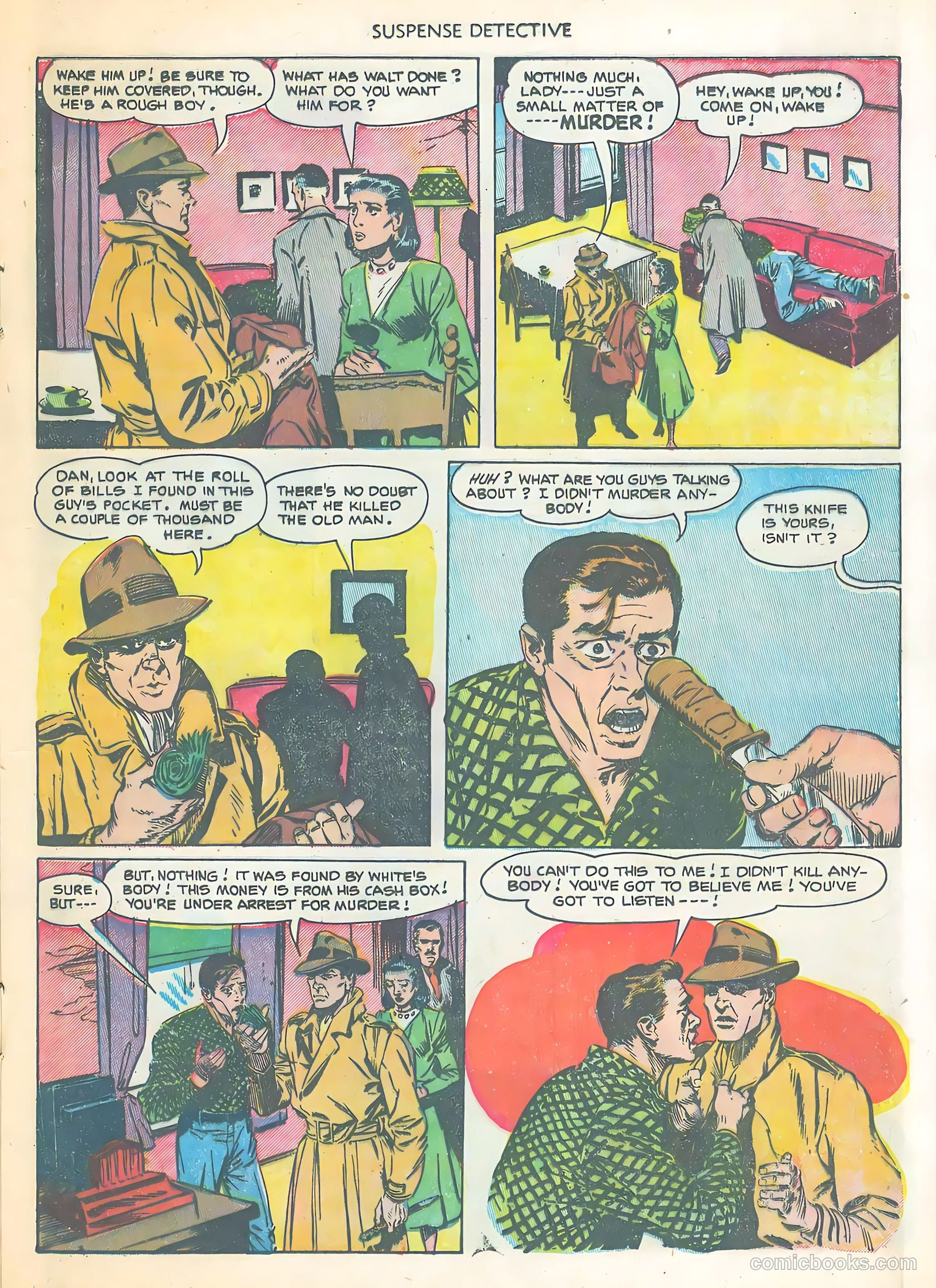 Suspense Detective #1 (1952) — page 17 of 36