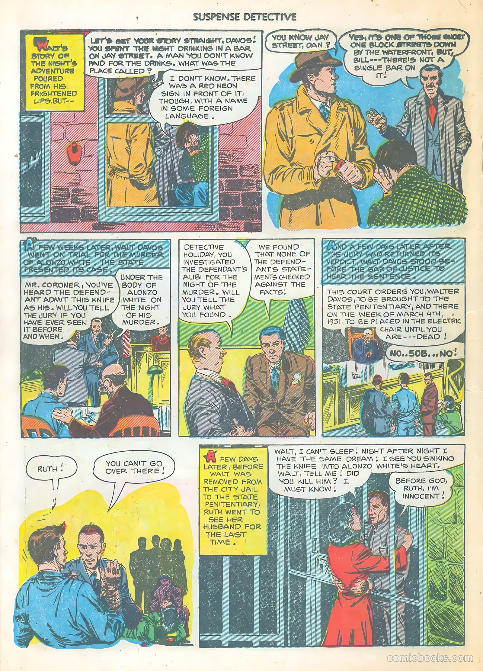 Suspense Detective #1 (1952) — page 18 of 36