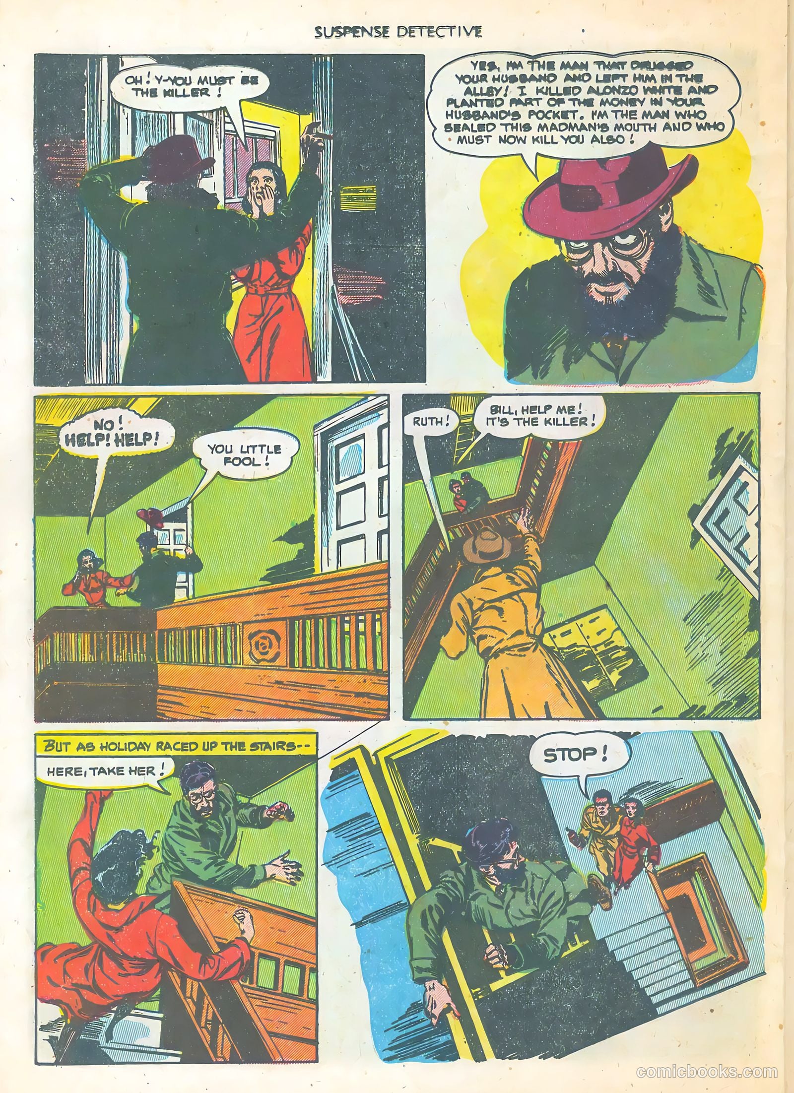 Suspense Detective #1 (1952) — page 22 of 36