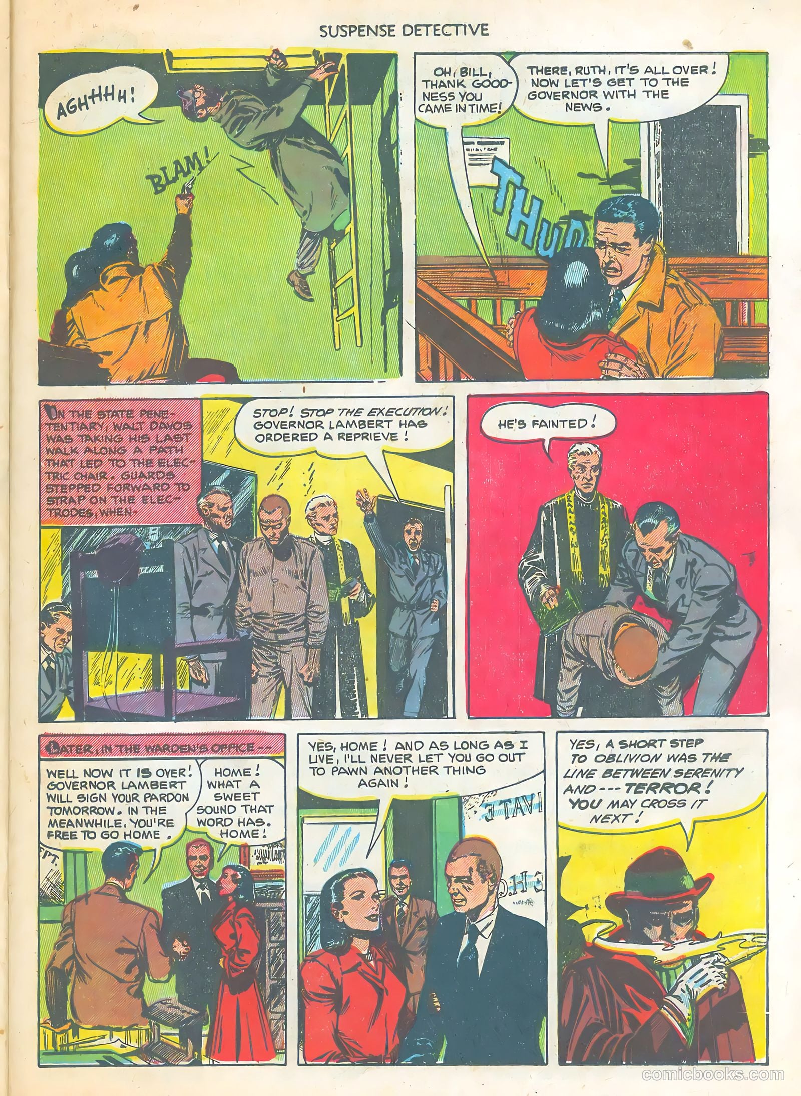 Suspense Detective #1 (1952) — page 23 of 36