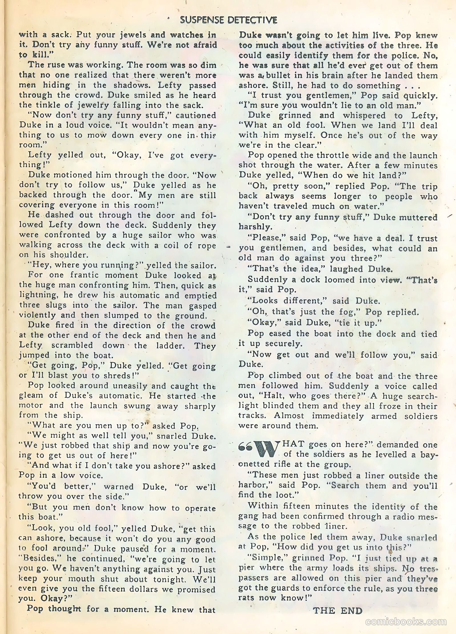 Suspense Detective #1 (1952) — page 25 of 36