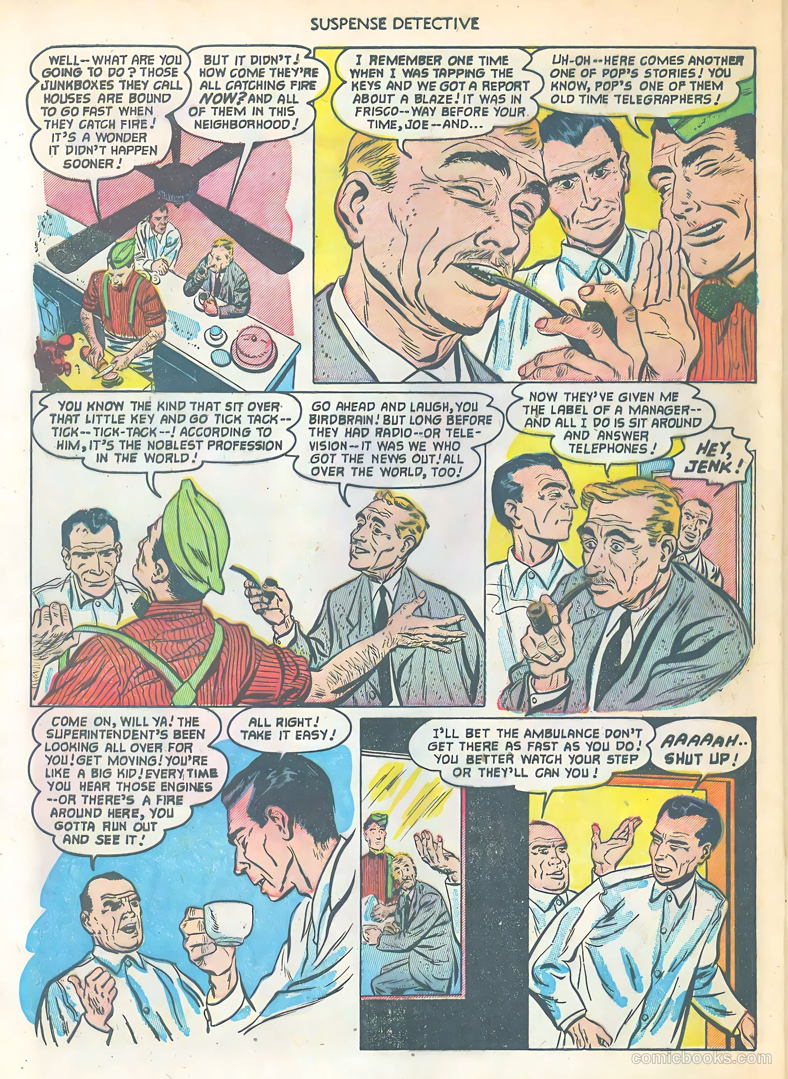 Suspense Detective #1 (1952) — page 28 of 36