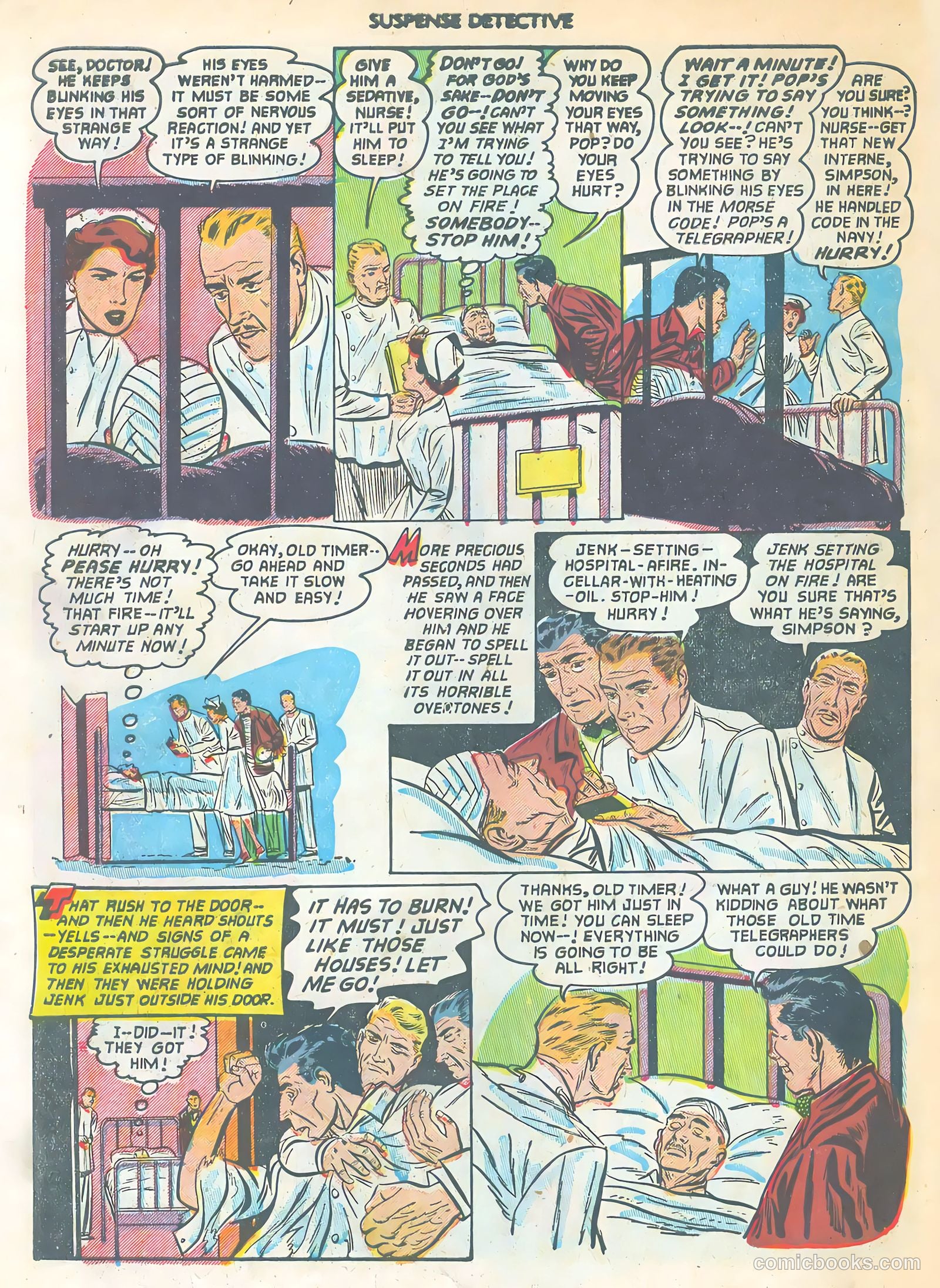 Suspense Detective #1 (1952) — page 34 of 36