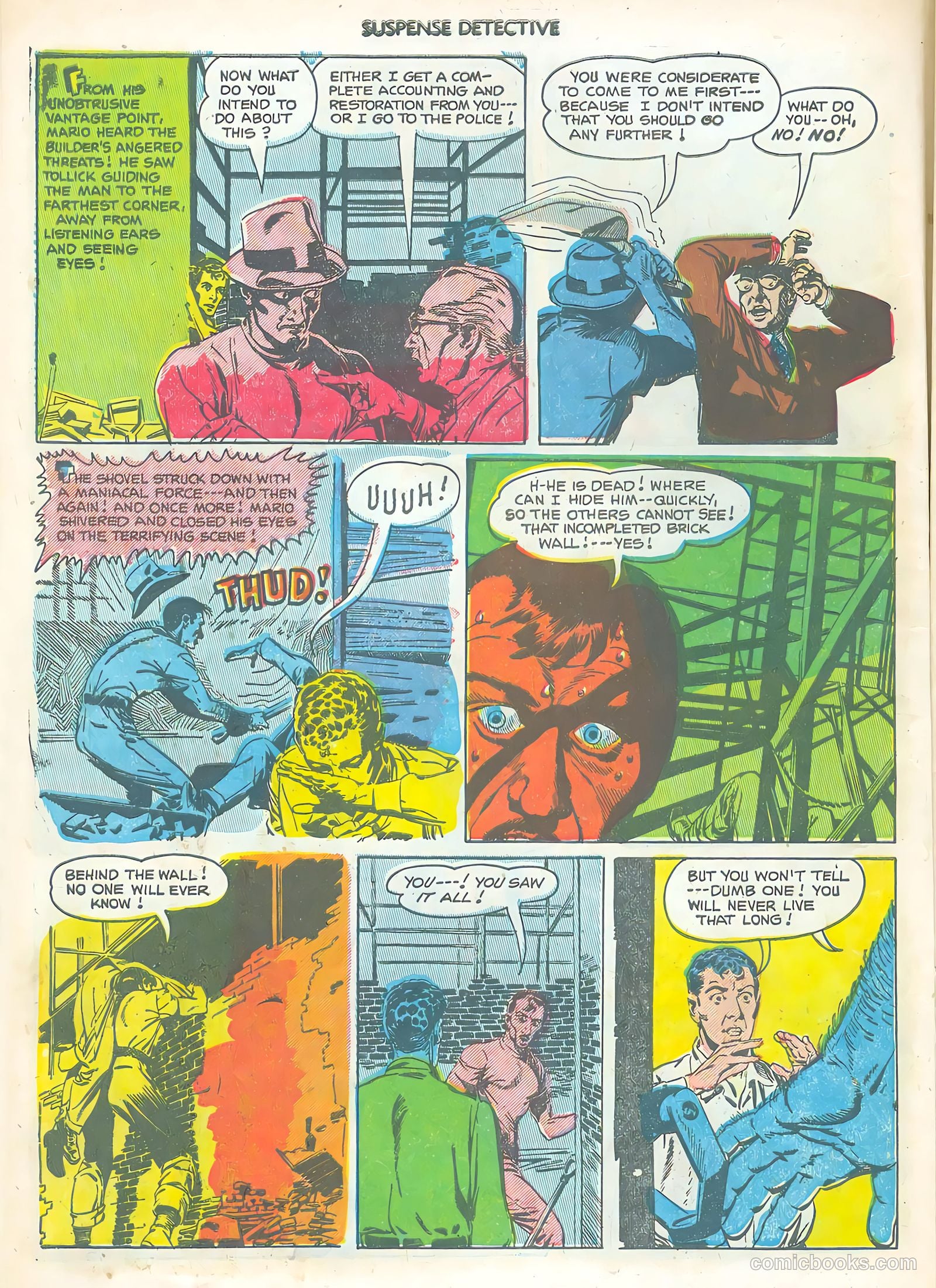 Suspense Detective #2 (1952) — page 6 of 36