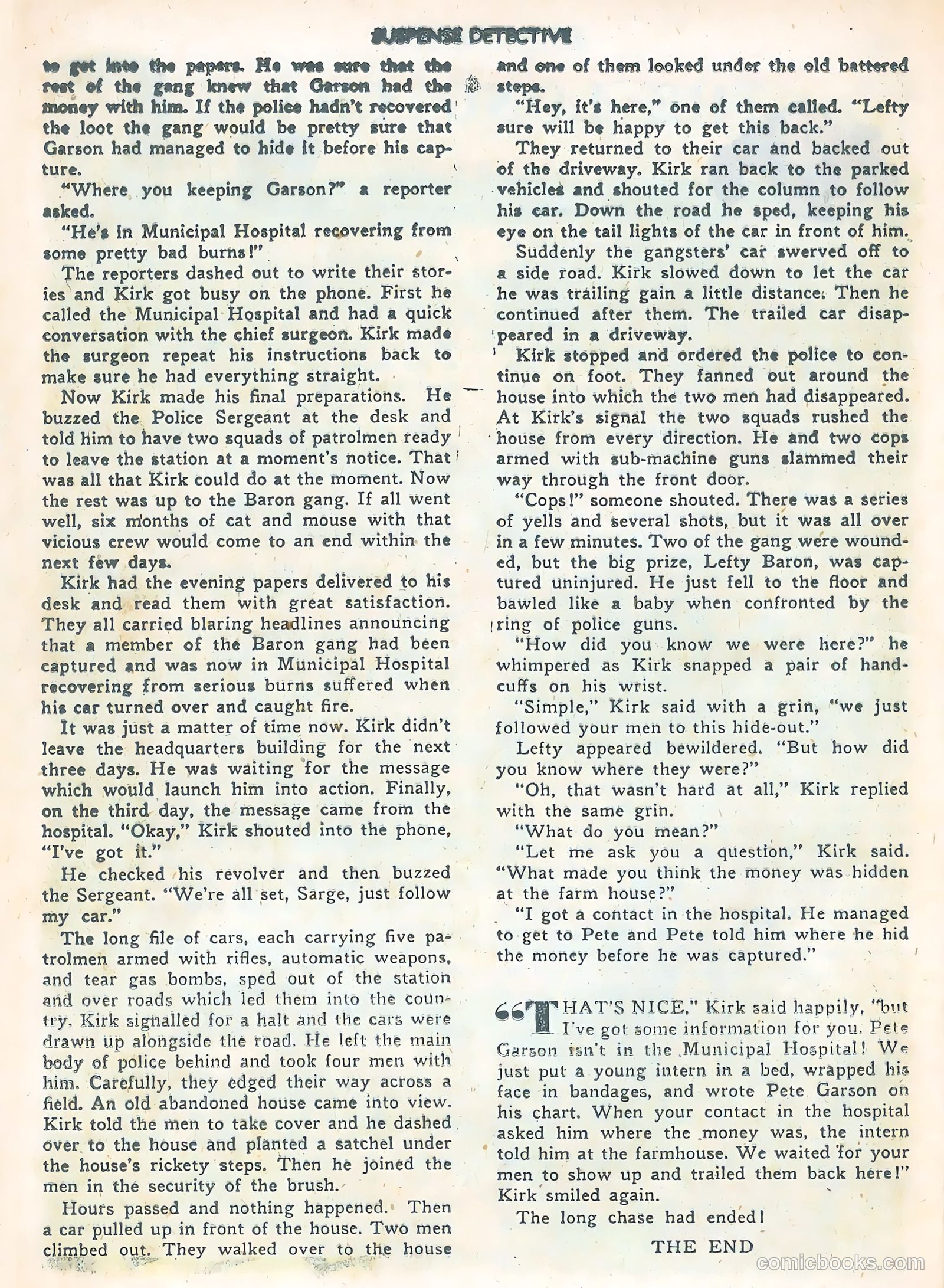 Suspense Detective #2 (1952) — page 24 of 36