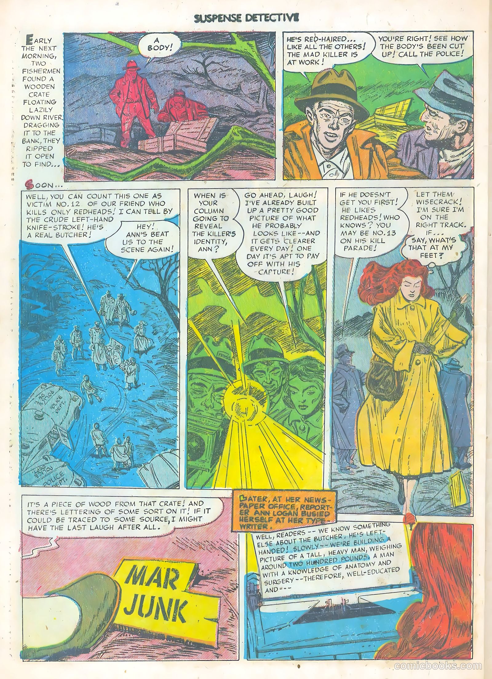 Suspense Detective #2 (1952) — page 28 of 36