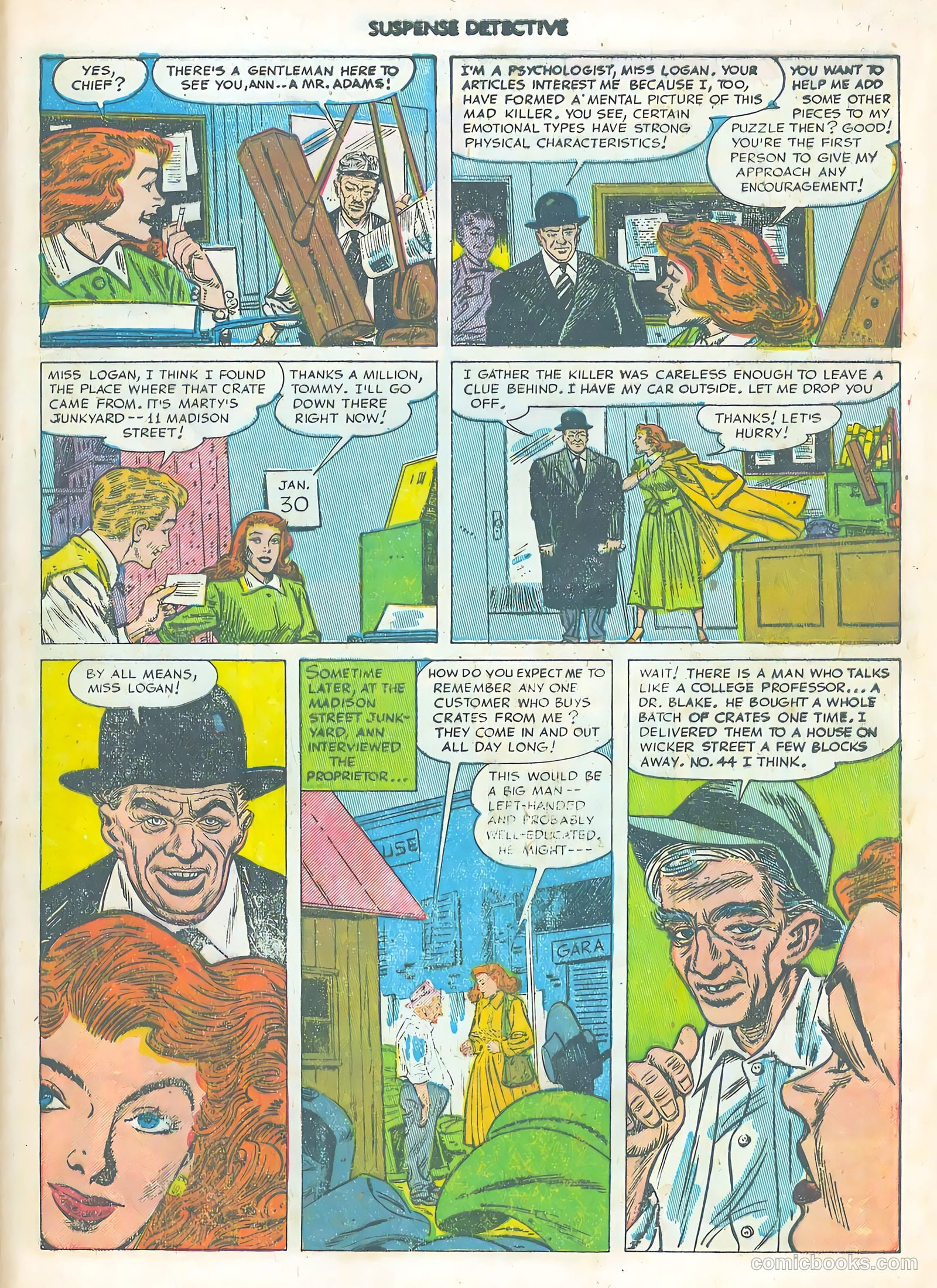 Suspense Detective #2 (1952) — page 29 of 36
