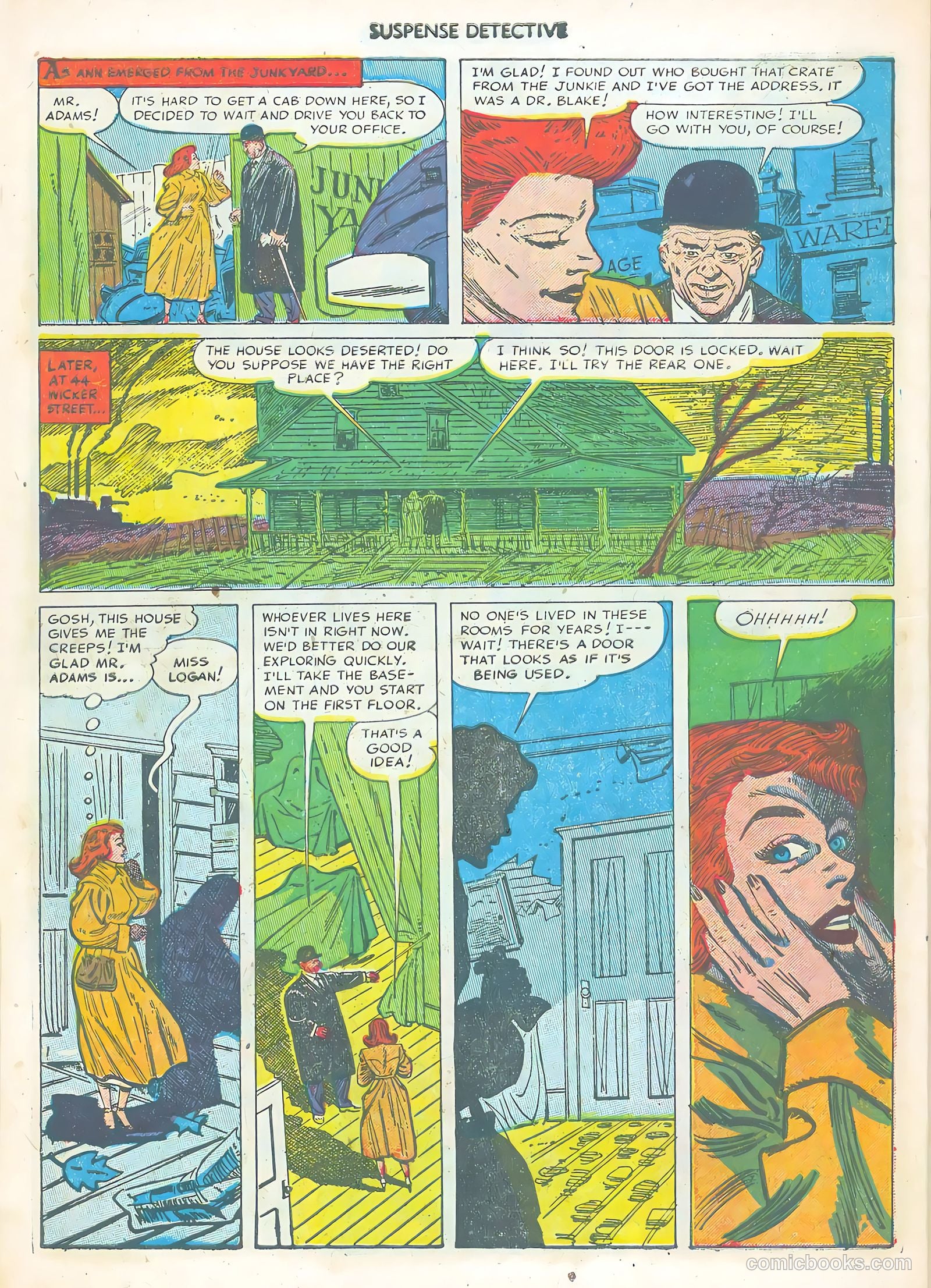 Suspense Detective #2 (1952) — page 30 of 36
