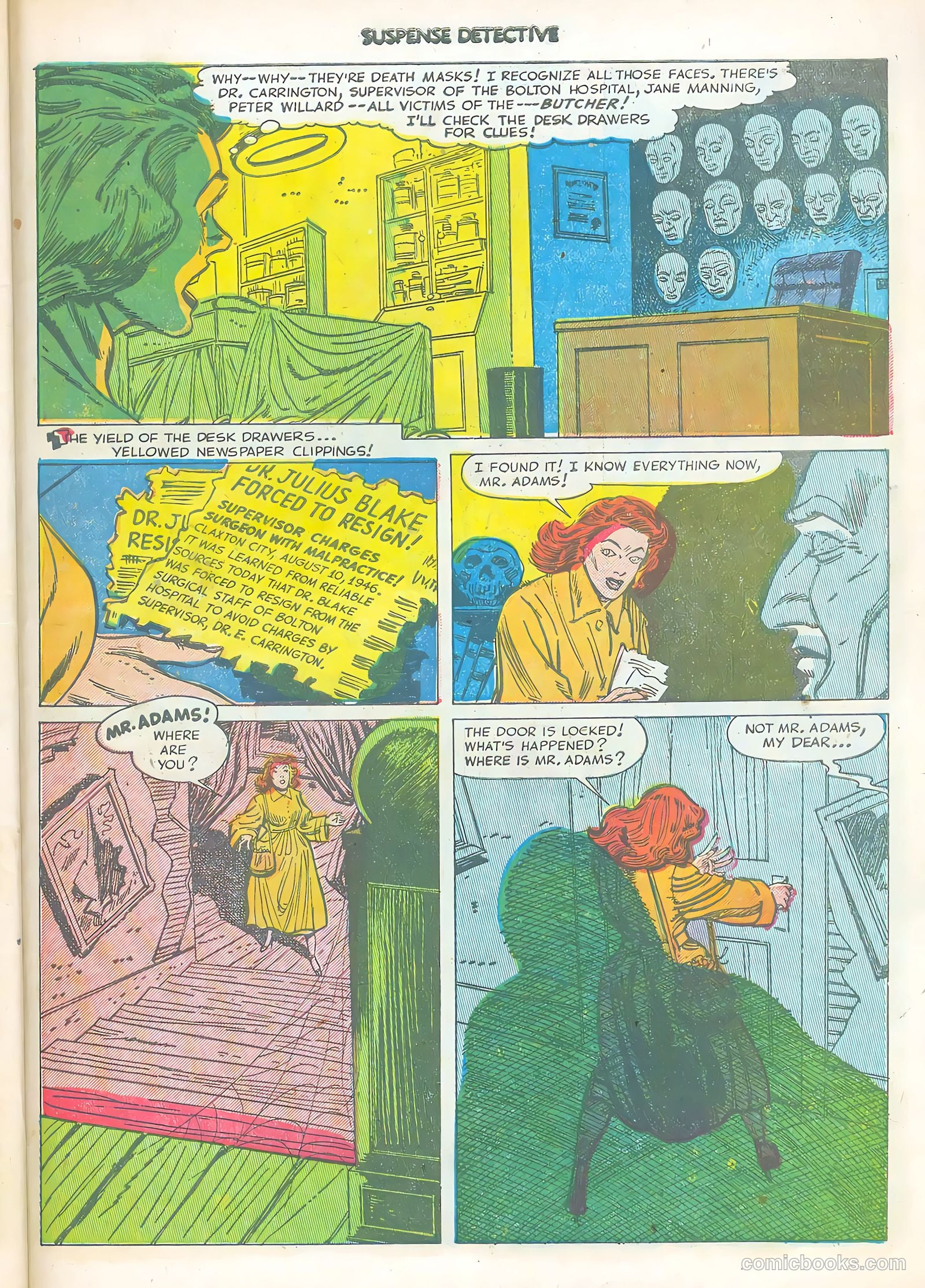Suspense Detective #2 (1952) — page 31 of 36
