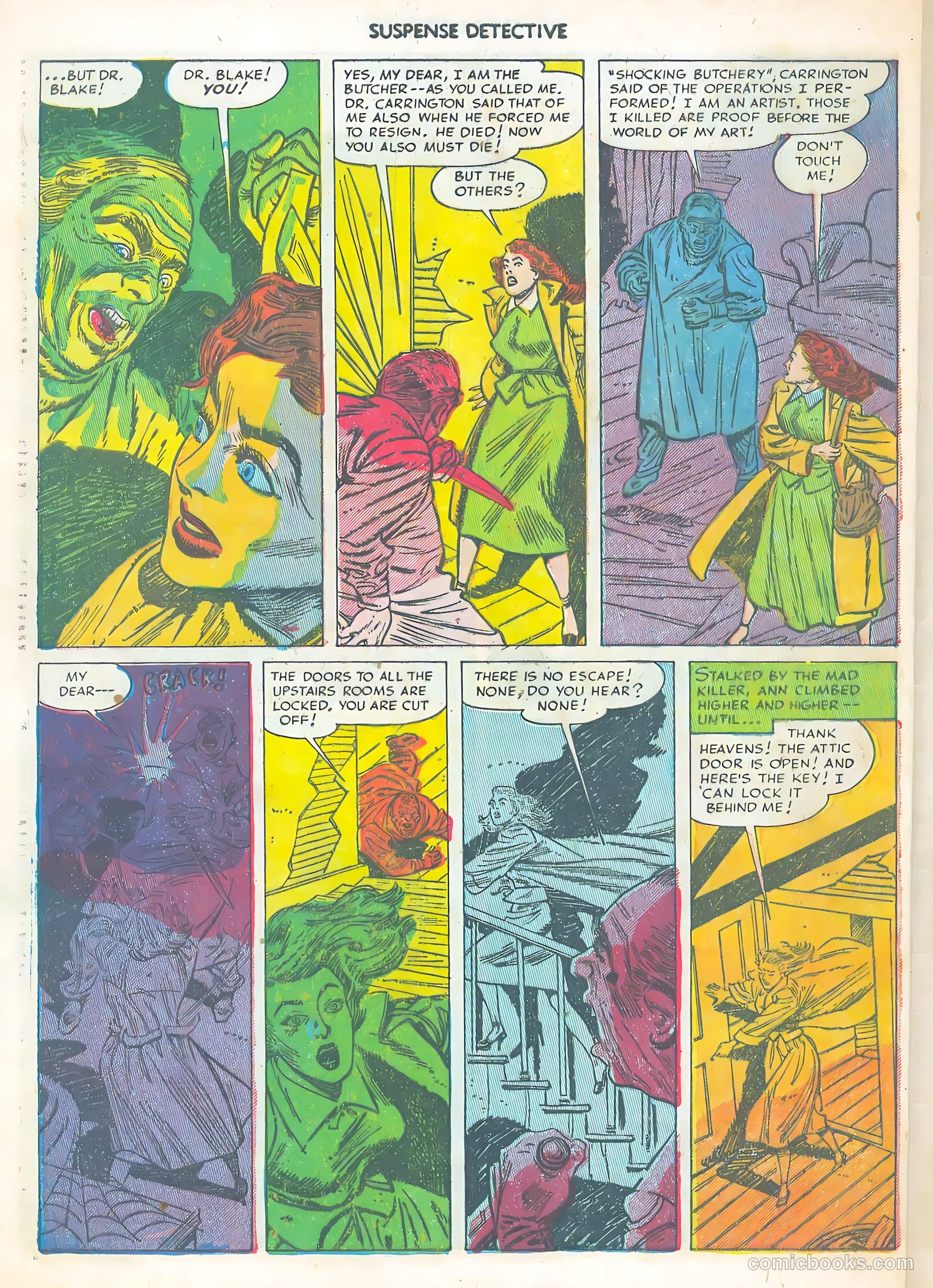 Suspense Detective #2 (1952) — page 32 of 36