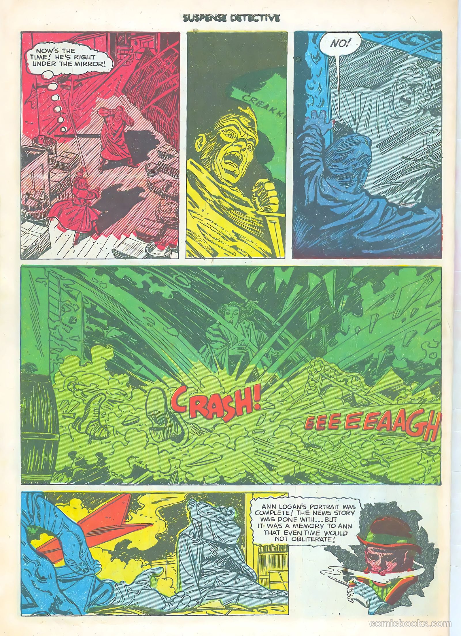Suspense Detective #2 (1952) — page 34 of 36