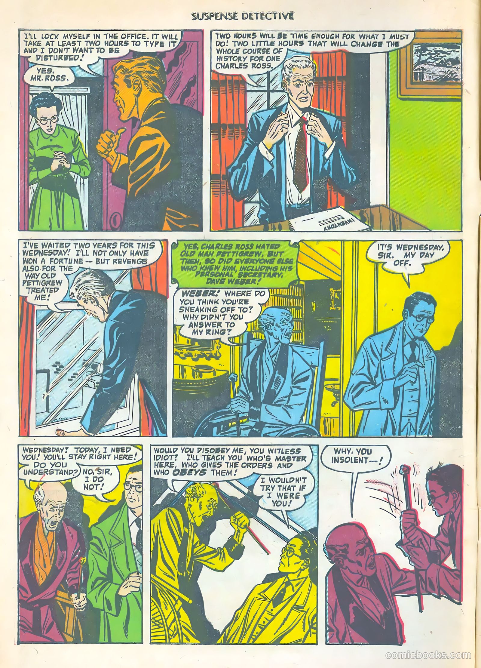 Suspense Detective #3 (1952) — page 4 of 36