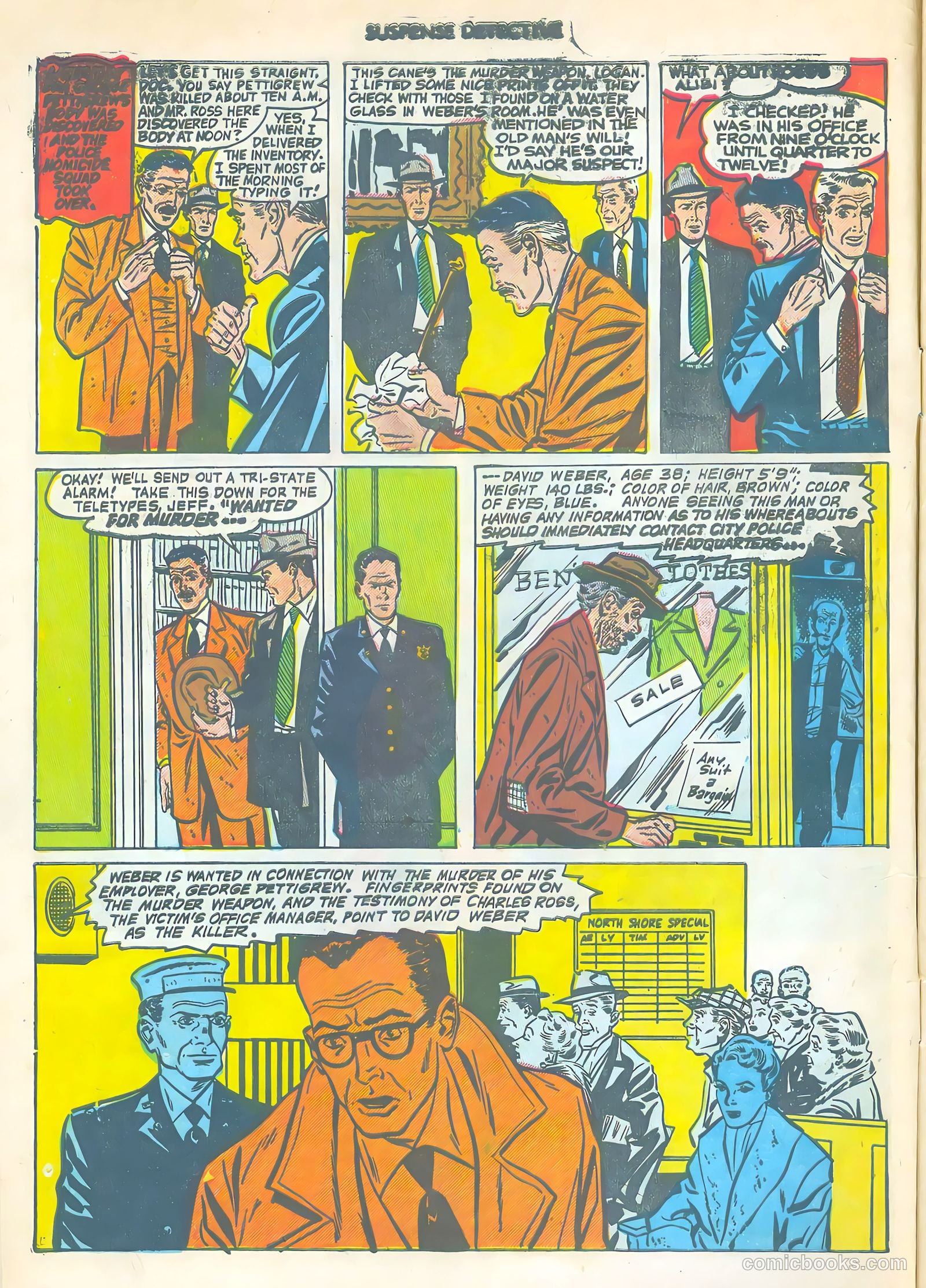 Suspense Detective #3 (1952) — page 6 of 36