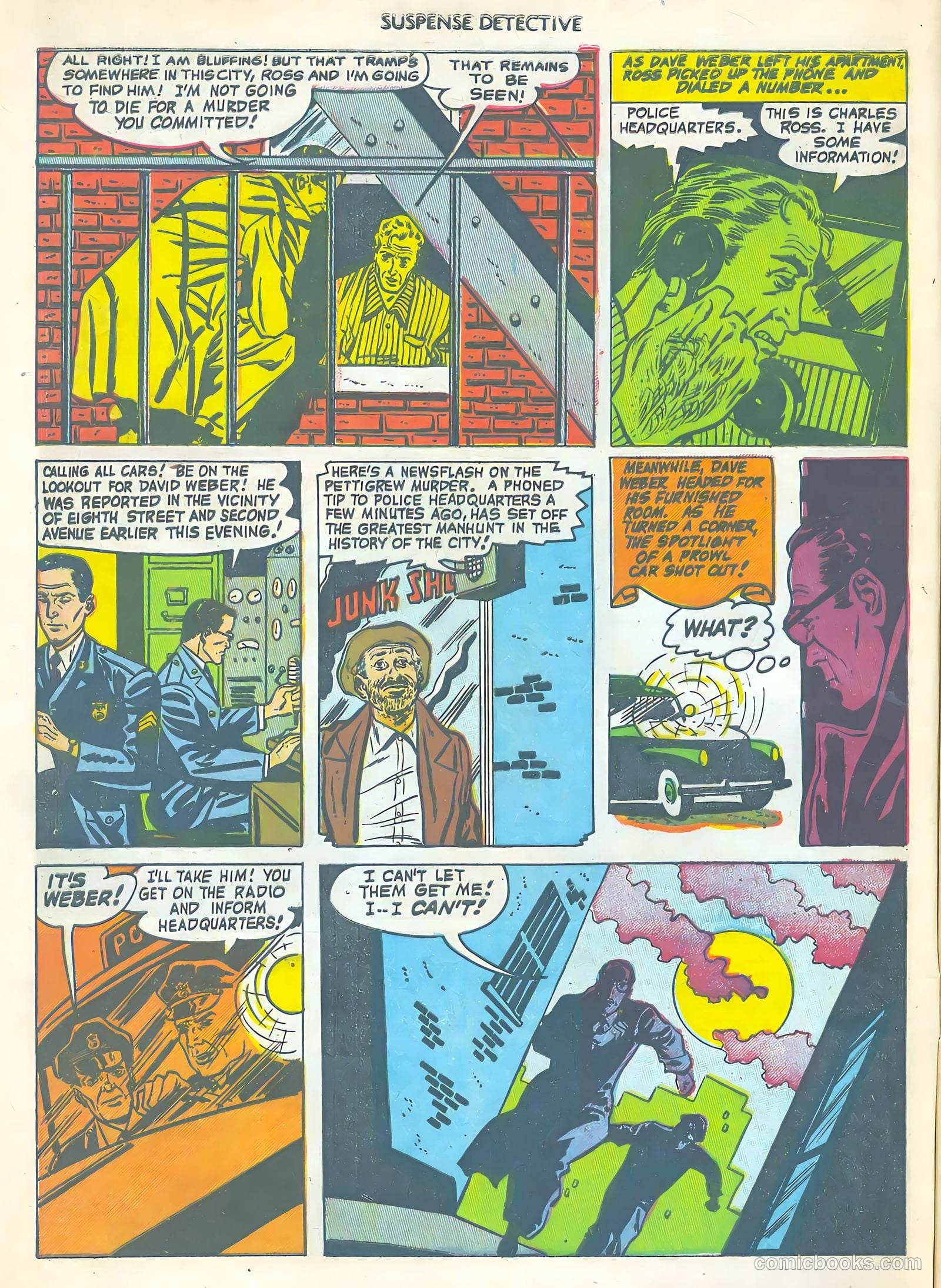 Suspense Detective #3 (1952) — page 8 of 36