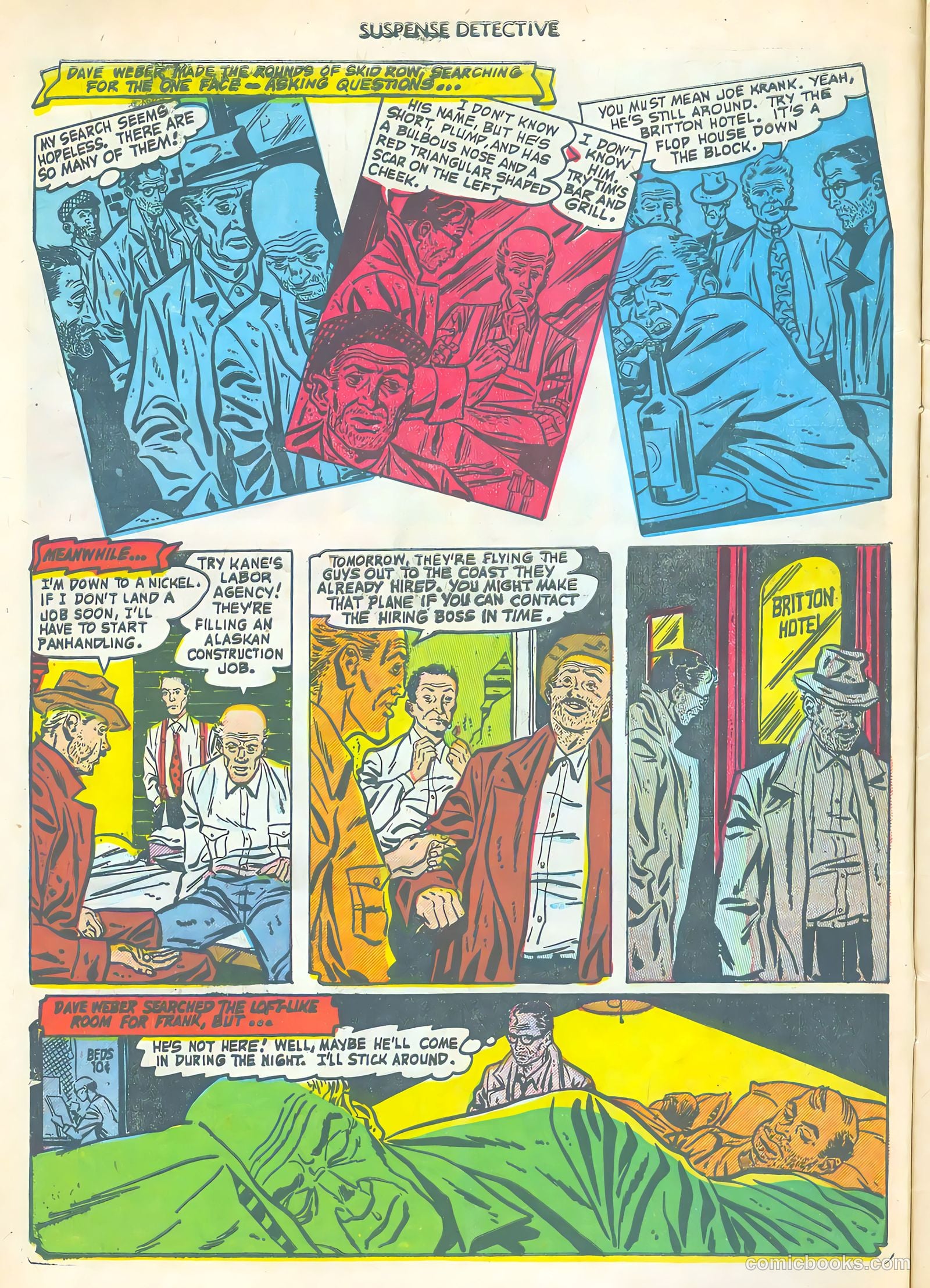 Suspense Detective #3 (1952) — page 10 of 36