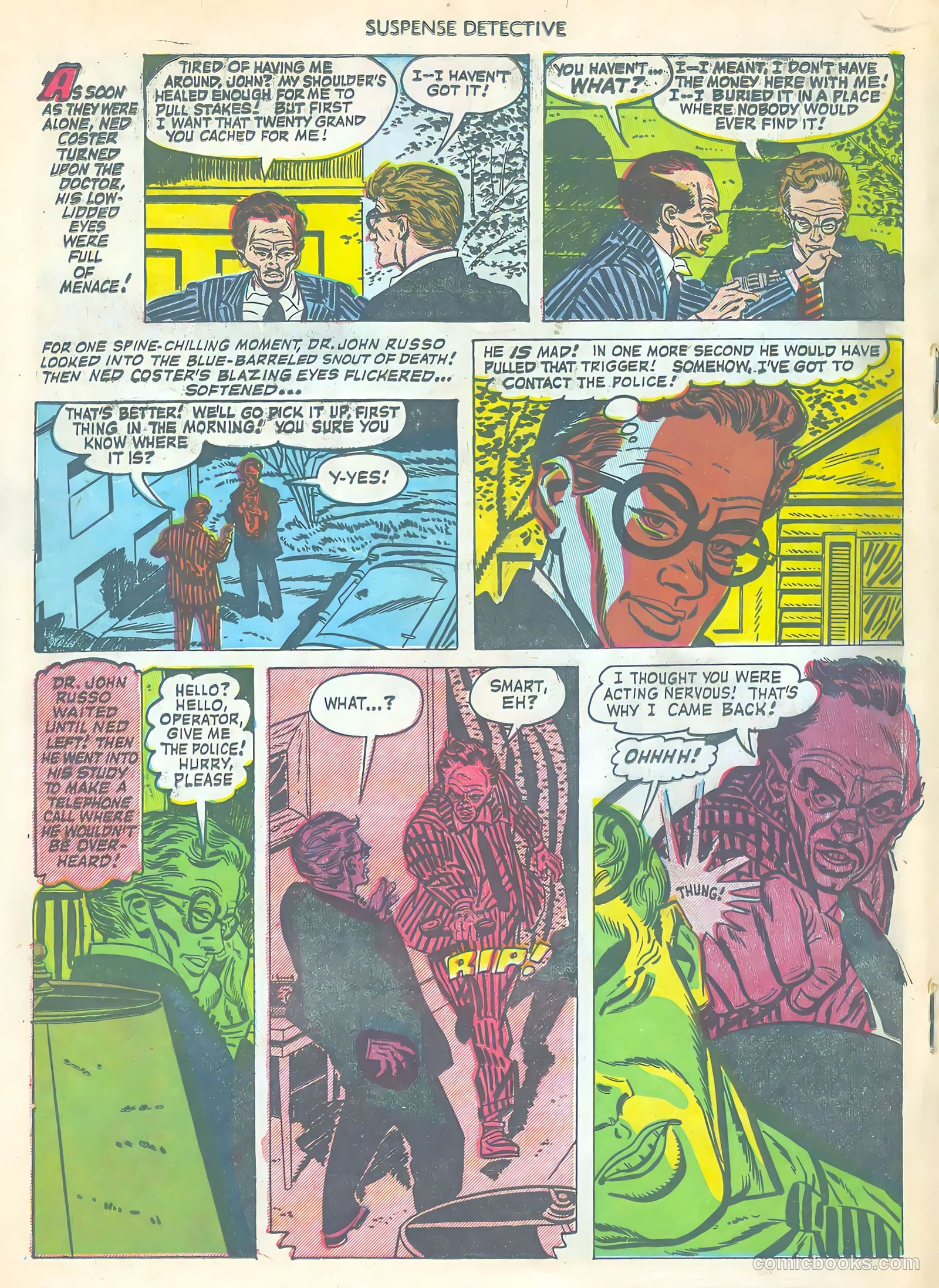 Suspense Detective #3 (1952) — page 18 of 36