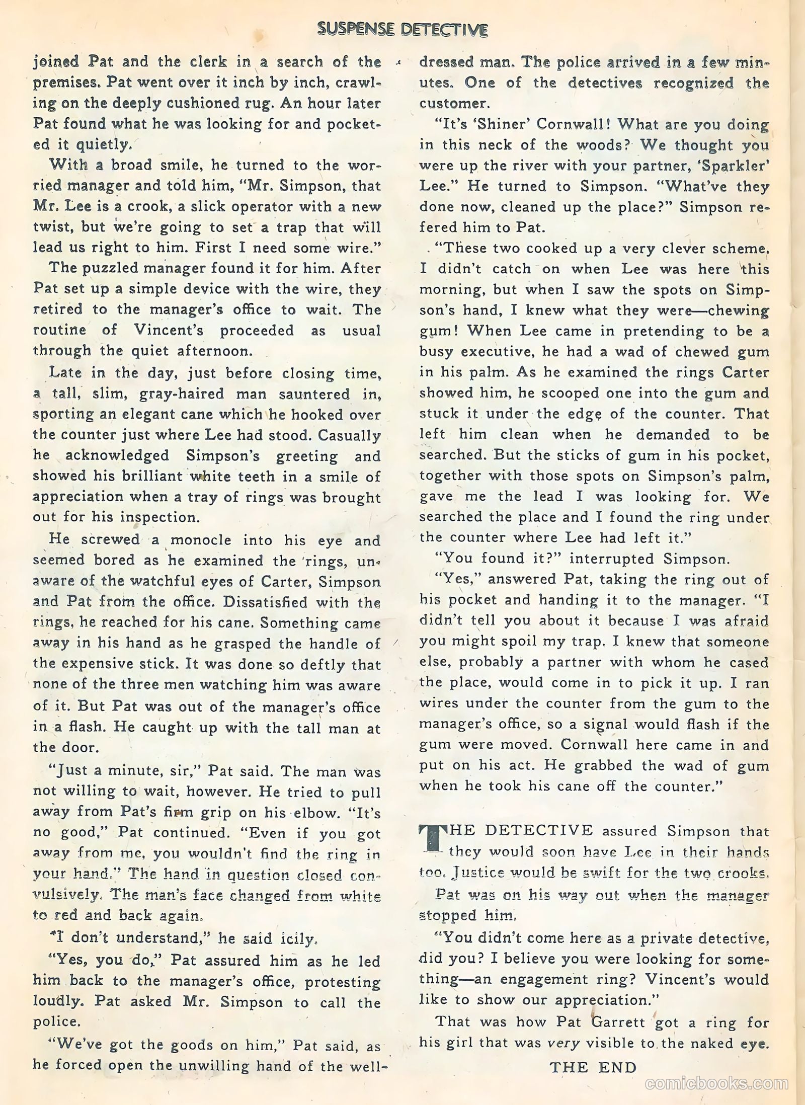 Suspense Detective #3 (1952) — page 24 of 36