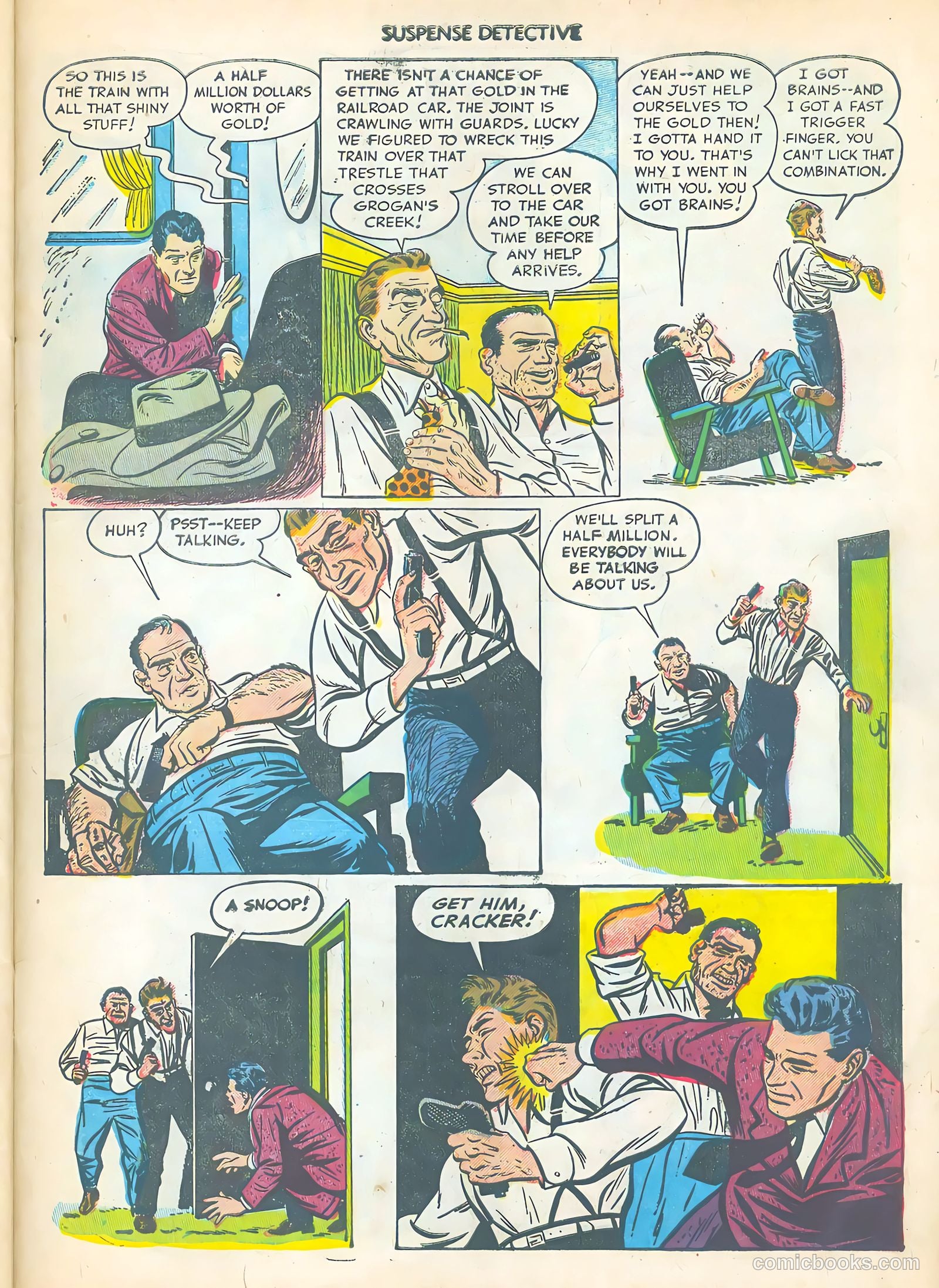 Suspense Detective #3 (1952) — page 27 of 36
