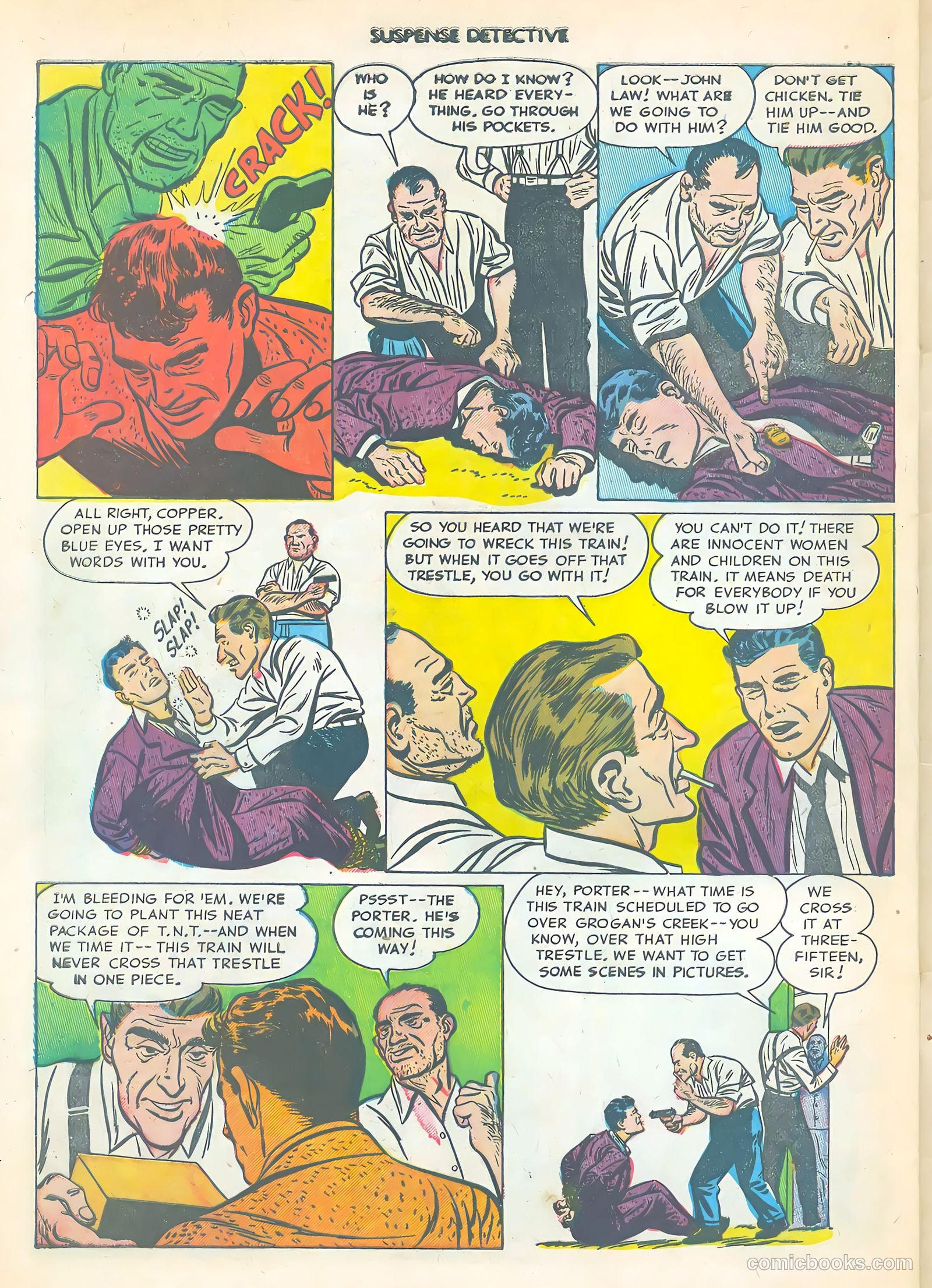 Suspense Detective #3 (1952) — page 28 of 36