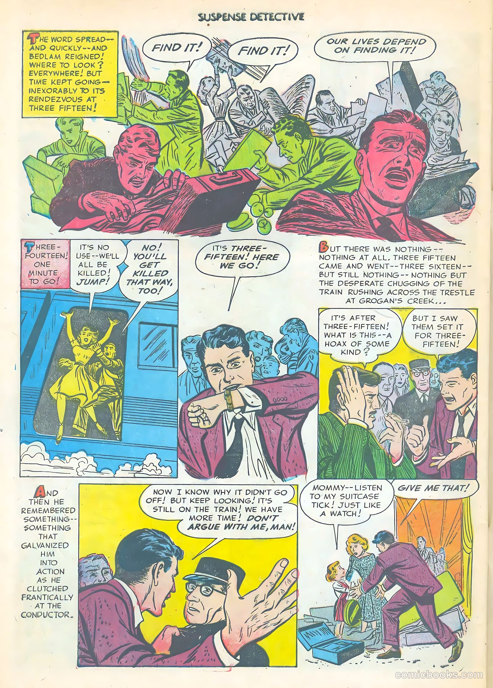 Suspense Detective #3 (1952) — page 32 of 36